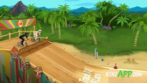 لقطة شاشة 1 من Mad Skills BMX 2: Bike Game