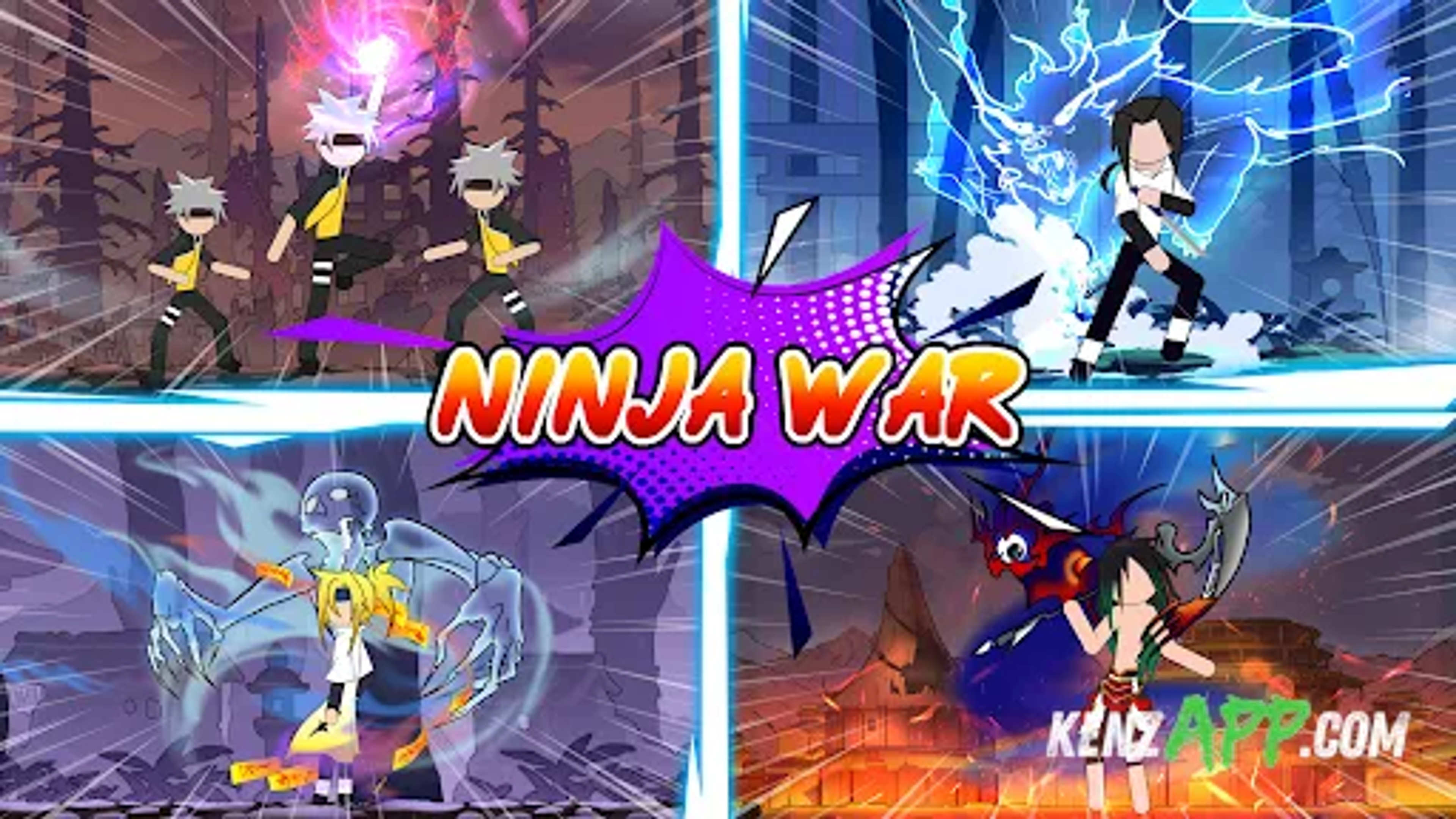 لقطة شاشة 4 من Stickman Shinobi: Ninja Fight