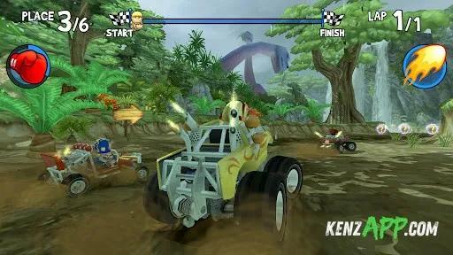 لقطة شاشة 2 من Beach Buggy Racing