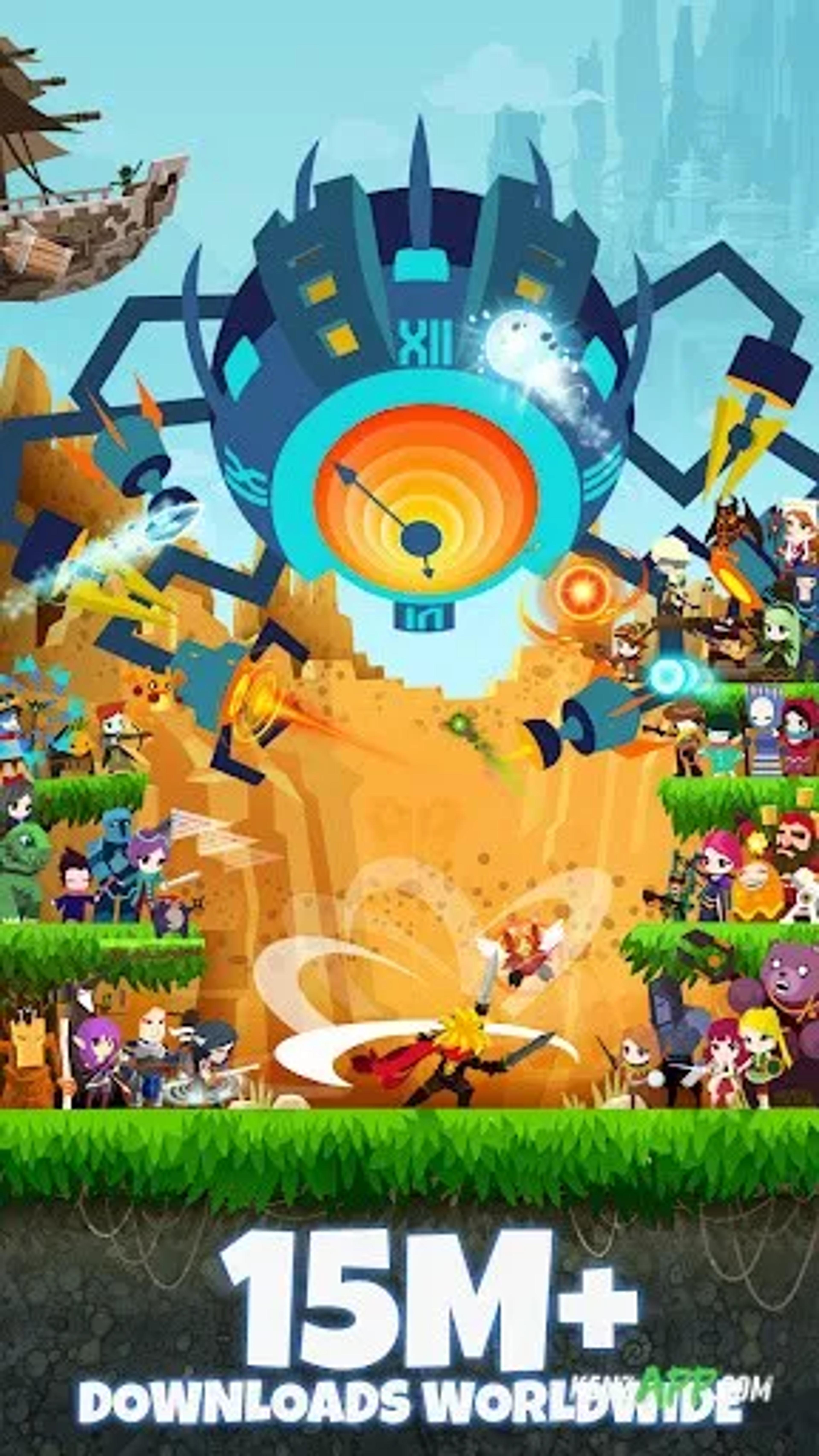 لقطة شاشة 1 من Tap Titans 2: Clicker Idle RPG