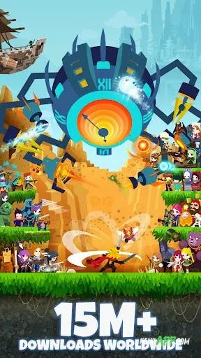 لقطة شاشة 1 من Tap Titans 2: Clicker Idle RPG