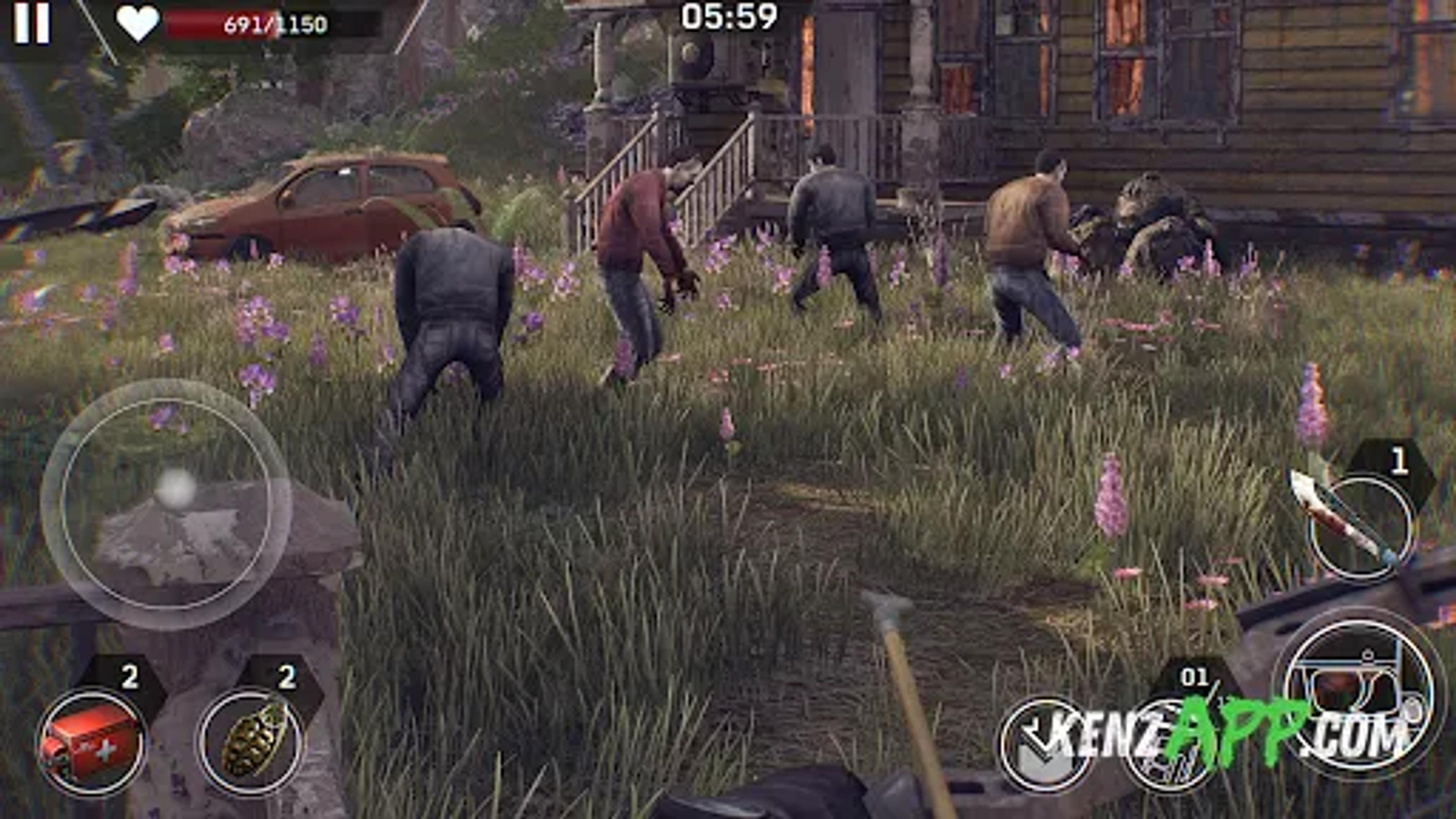 لقطة شاشة 2 من Left to Survive: Survival Game