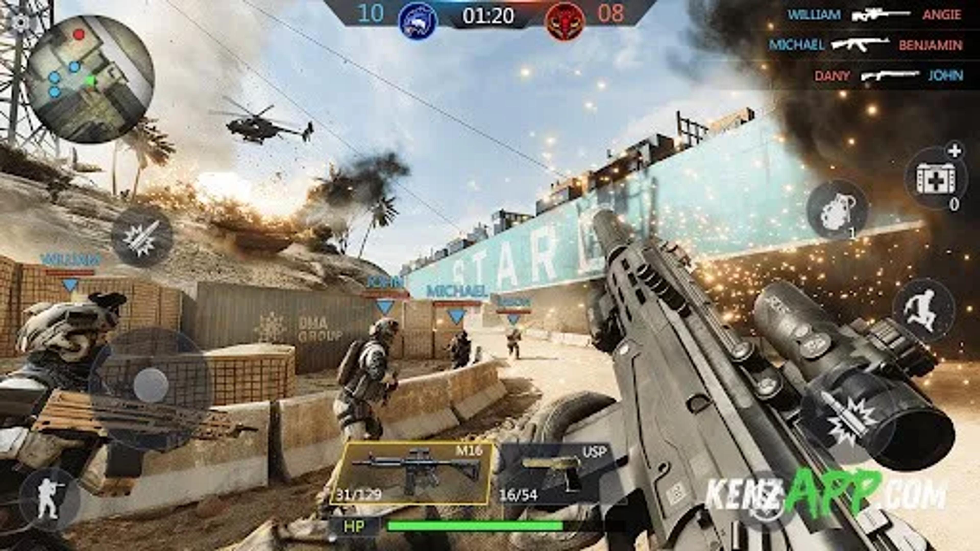 لقطة شاشة 4 من FPS Strike Ops : Modern Arena