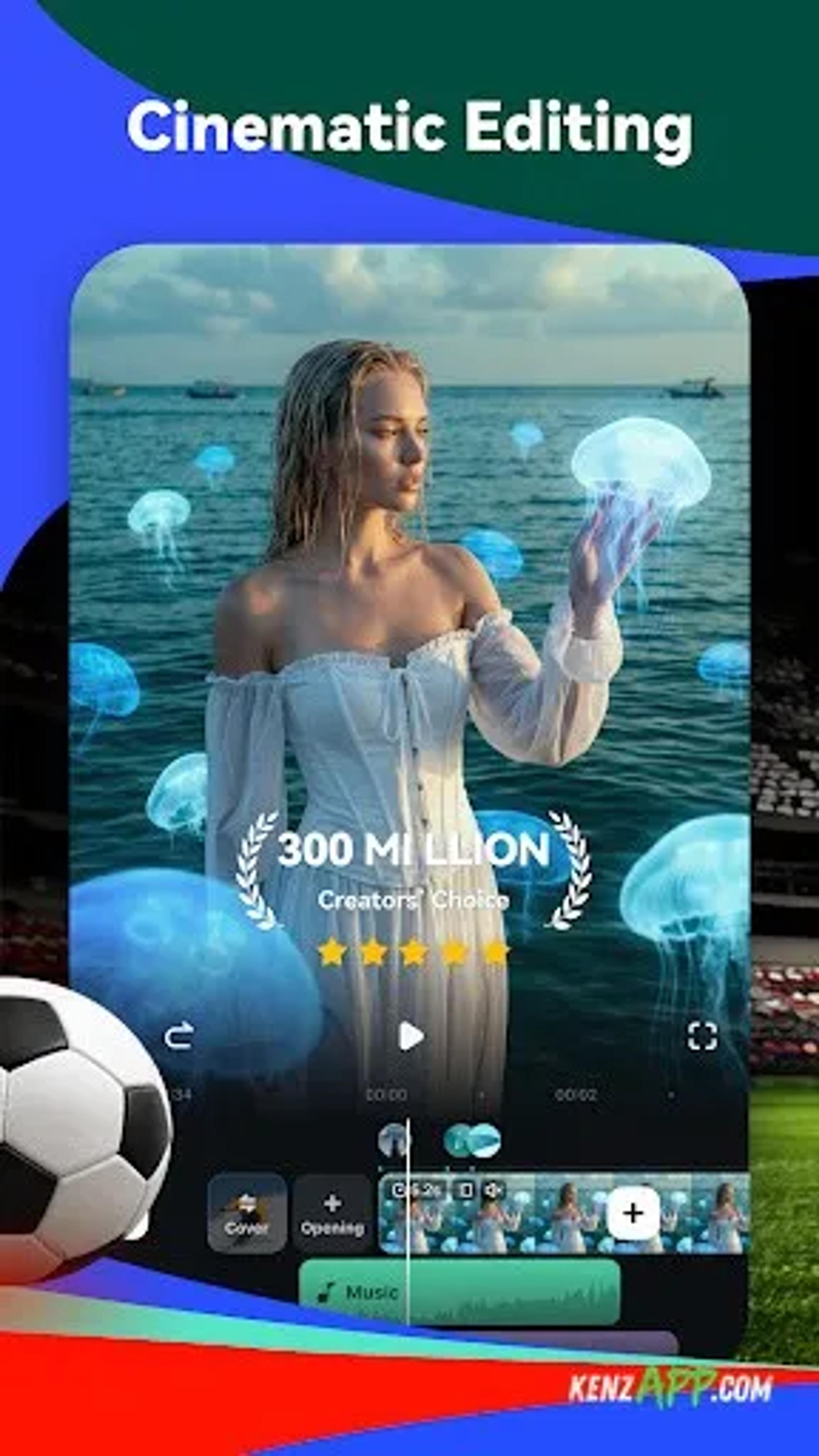 لقطة شاشة 1 من Filmora: AI Video Editor&Maker