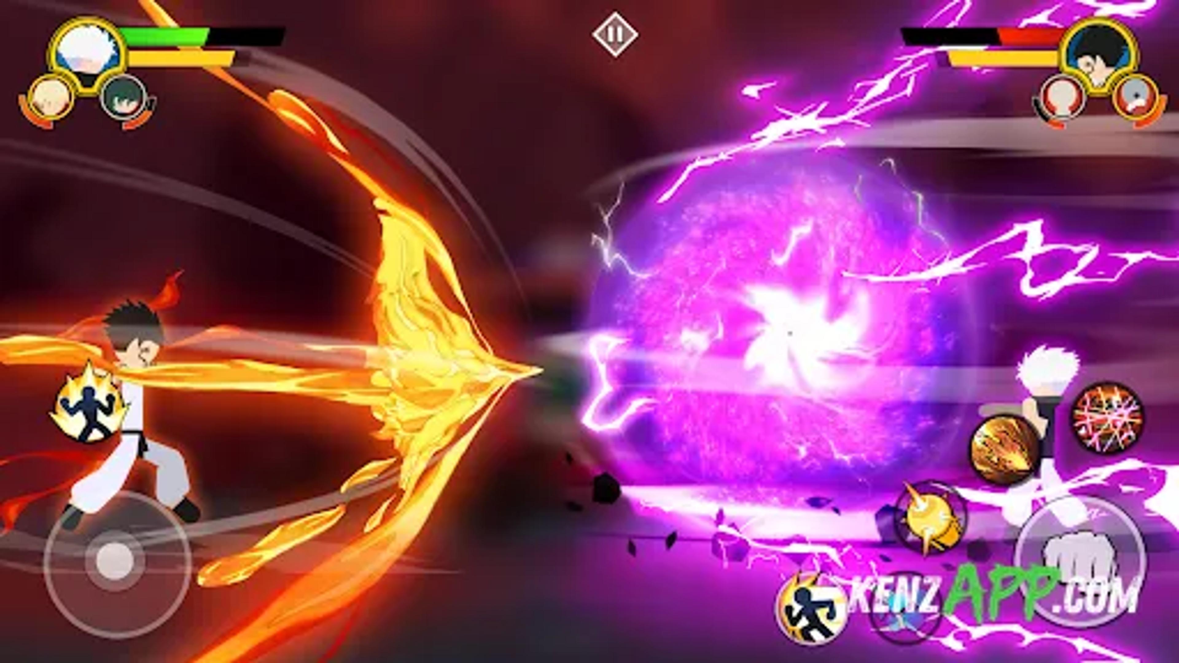لقطة شاشة 2 من Stickman Cursed Fight 3v3
