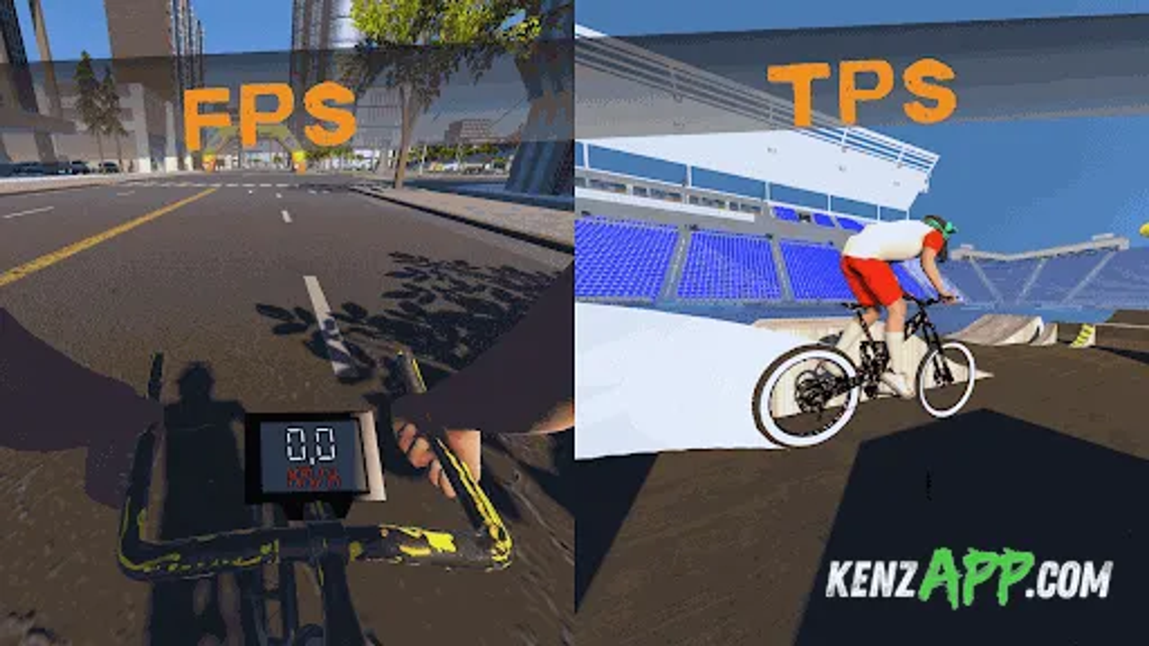 لقطة شاشة 2 من Bicycle Extreme Rider 3D