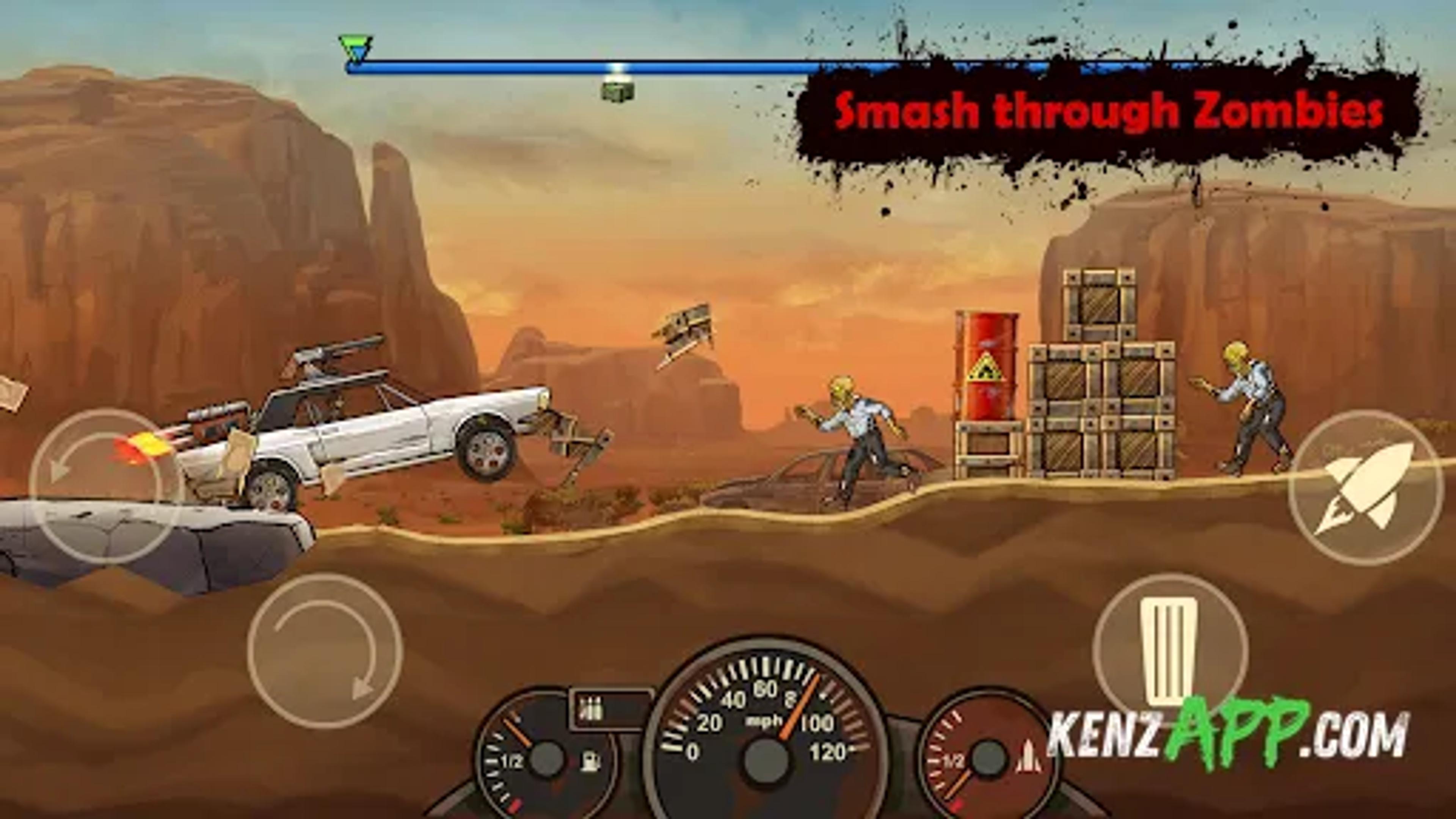 لقطة شاشة 1 من Earn to Die Rogue