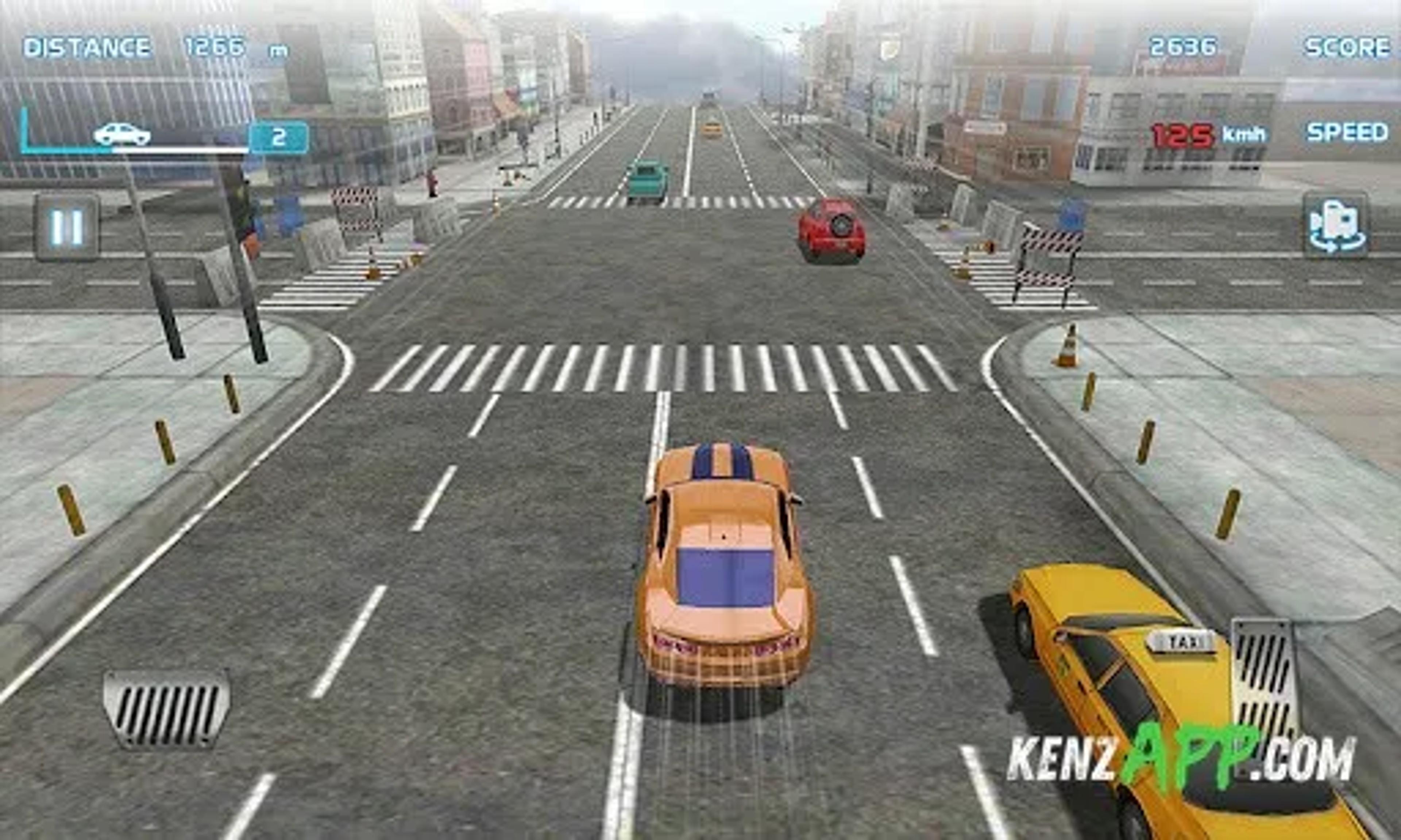 لقطة شاشة 4 من Turbo Driving Racing 3D