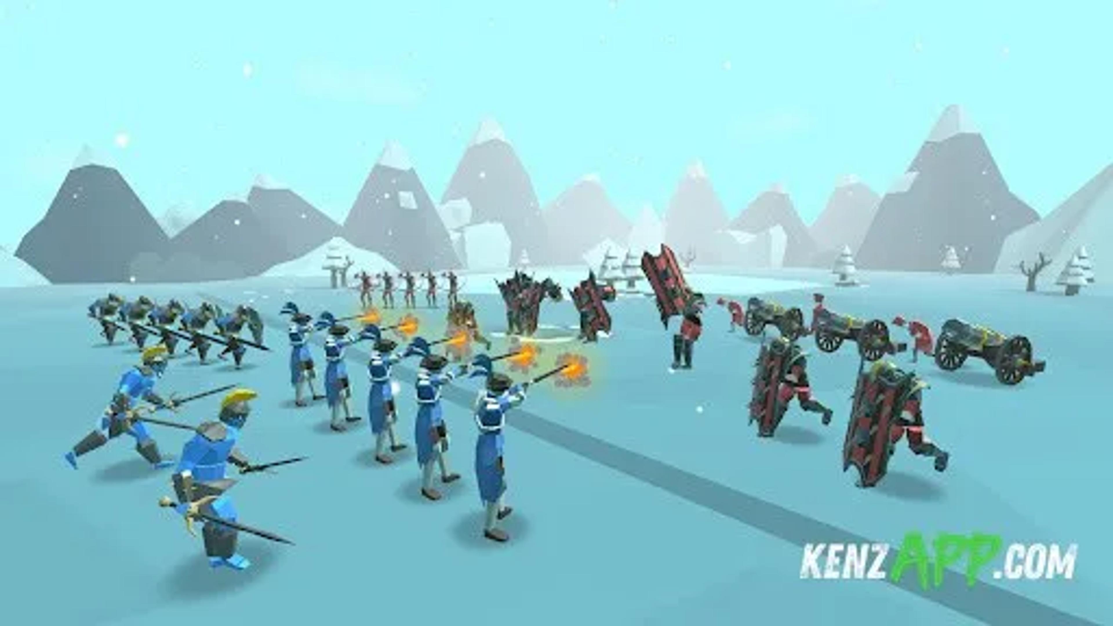 لقطة شاشة 1 من Epic Battle Simulator 2