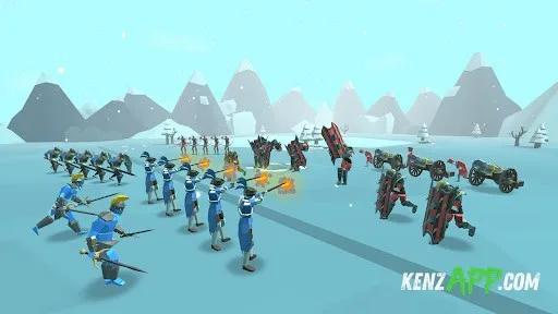 لقطة شاشة 1 من Epic Battle Simulator 2