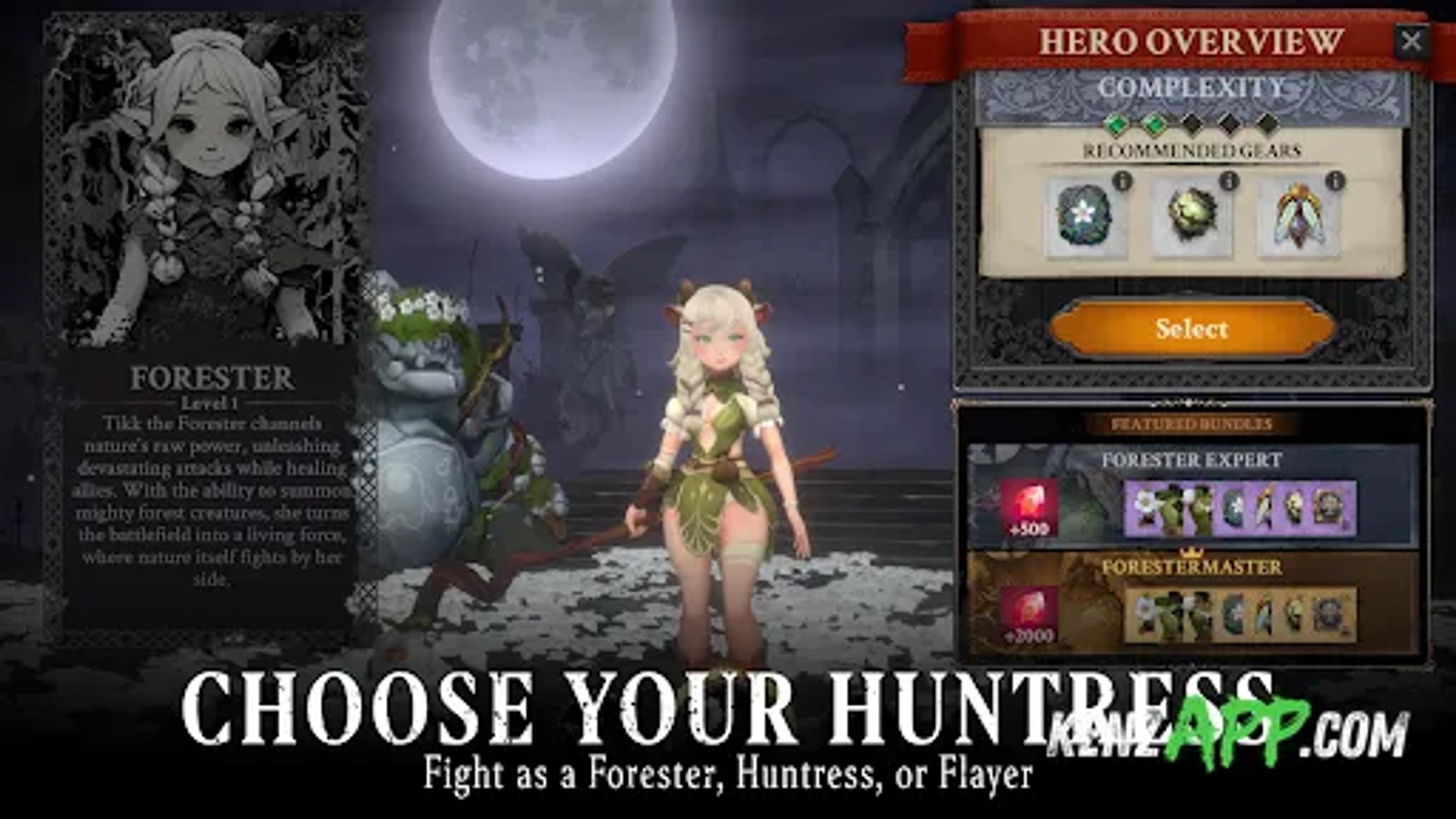 لقطة شاشة 2 من Soul Huntress: RPG Premium