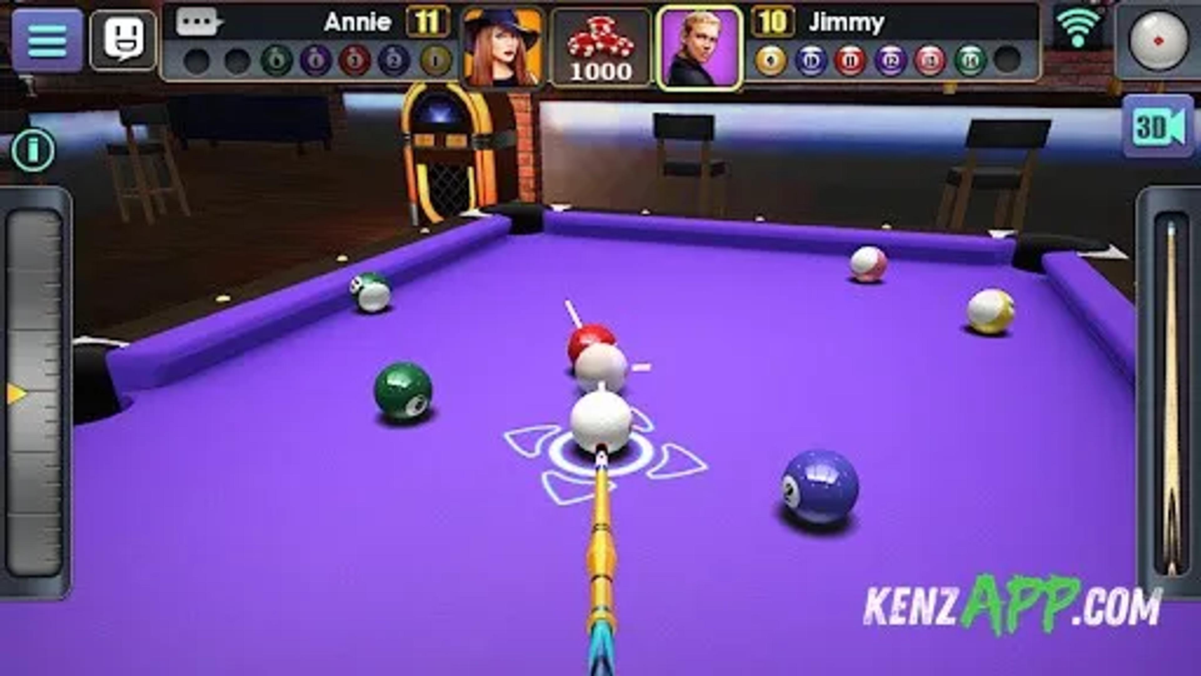 لقطة شاشة 4 من 3D Pool Ball