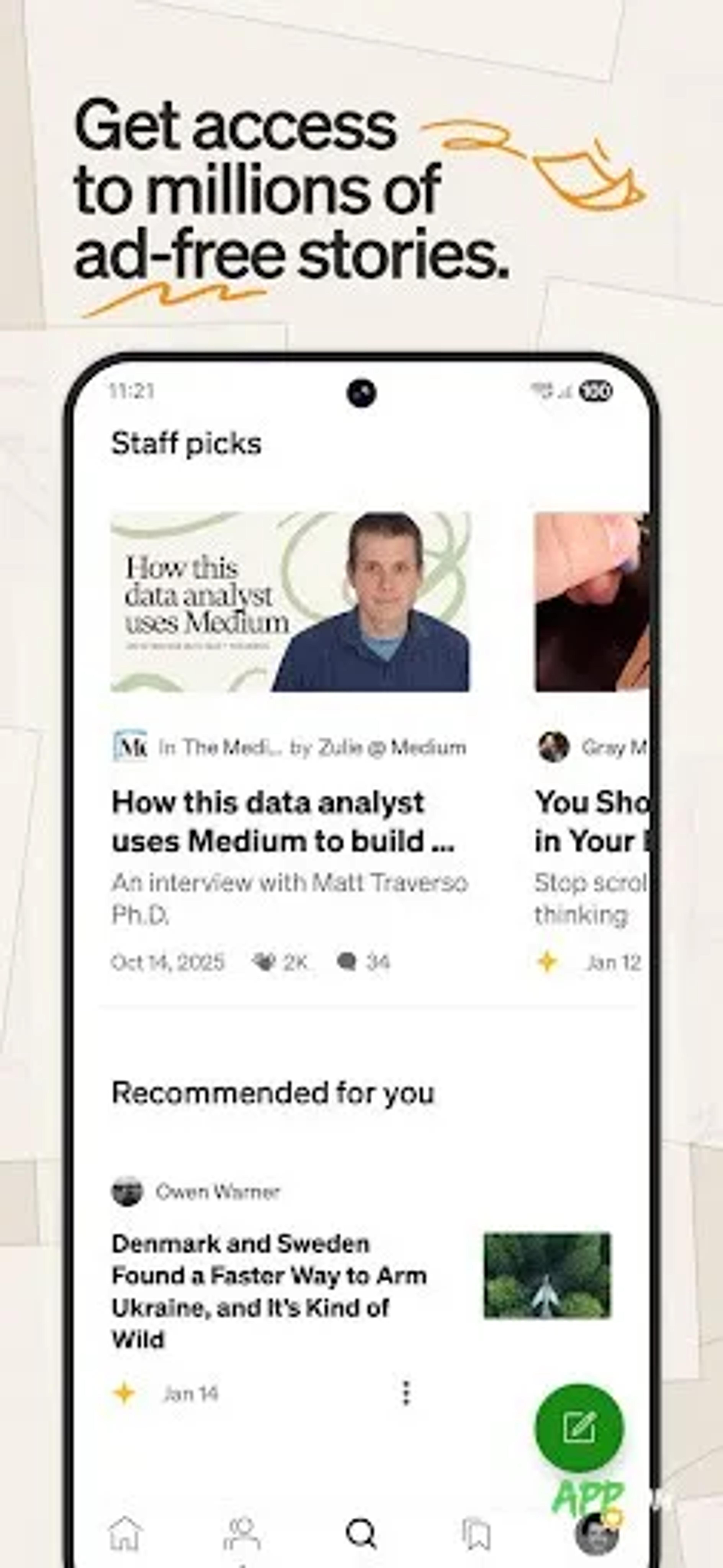 لقطة شاشة 2 من Medium
