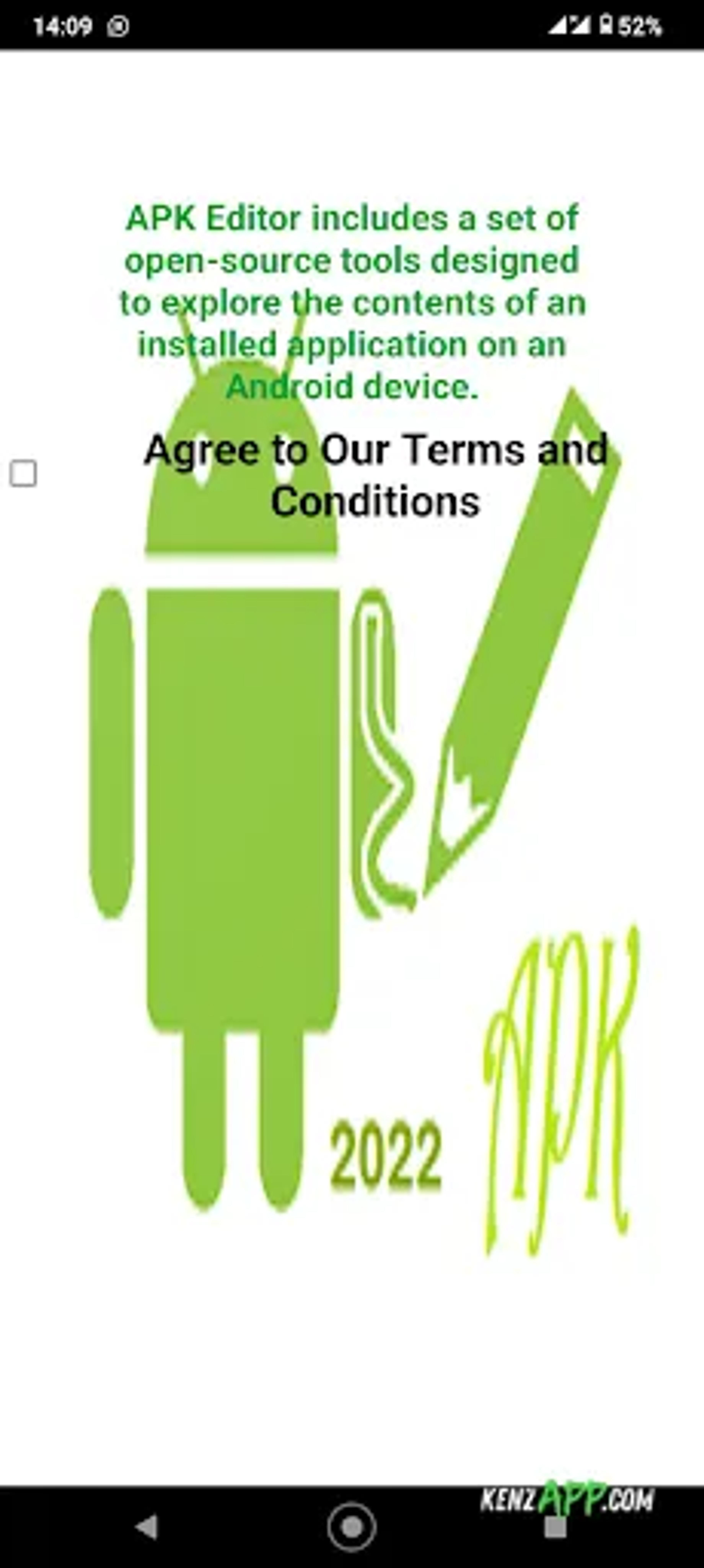 لقطة شاشة 1 من Apk Editor Pro