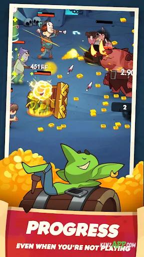 لقطة شاشة 4 من Almost a Hero — Idle RPG