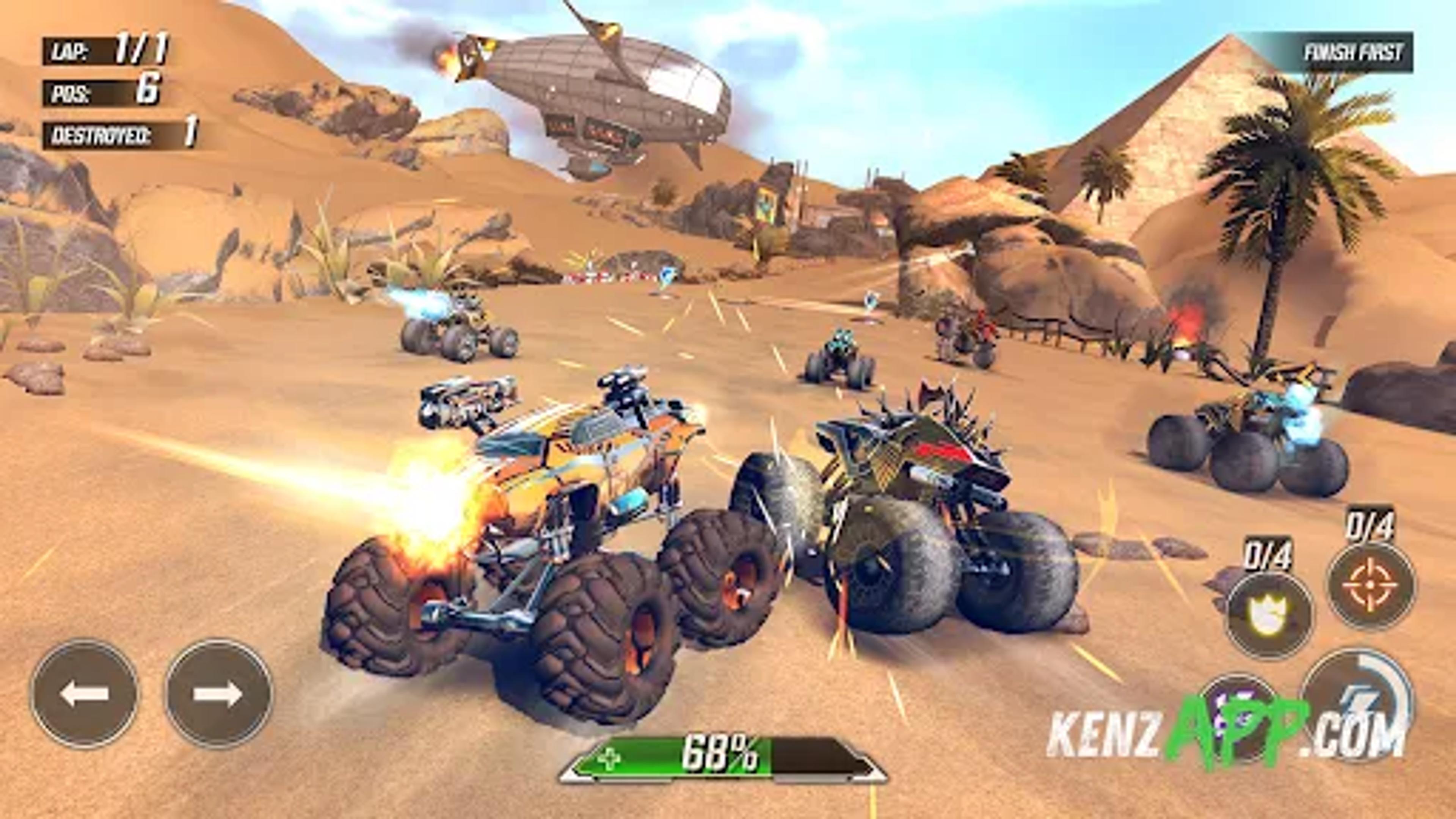 لقطة شاشة 1 من RACE: Rocket Arena Car Extreme
