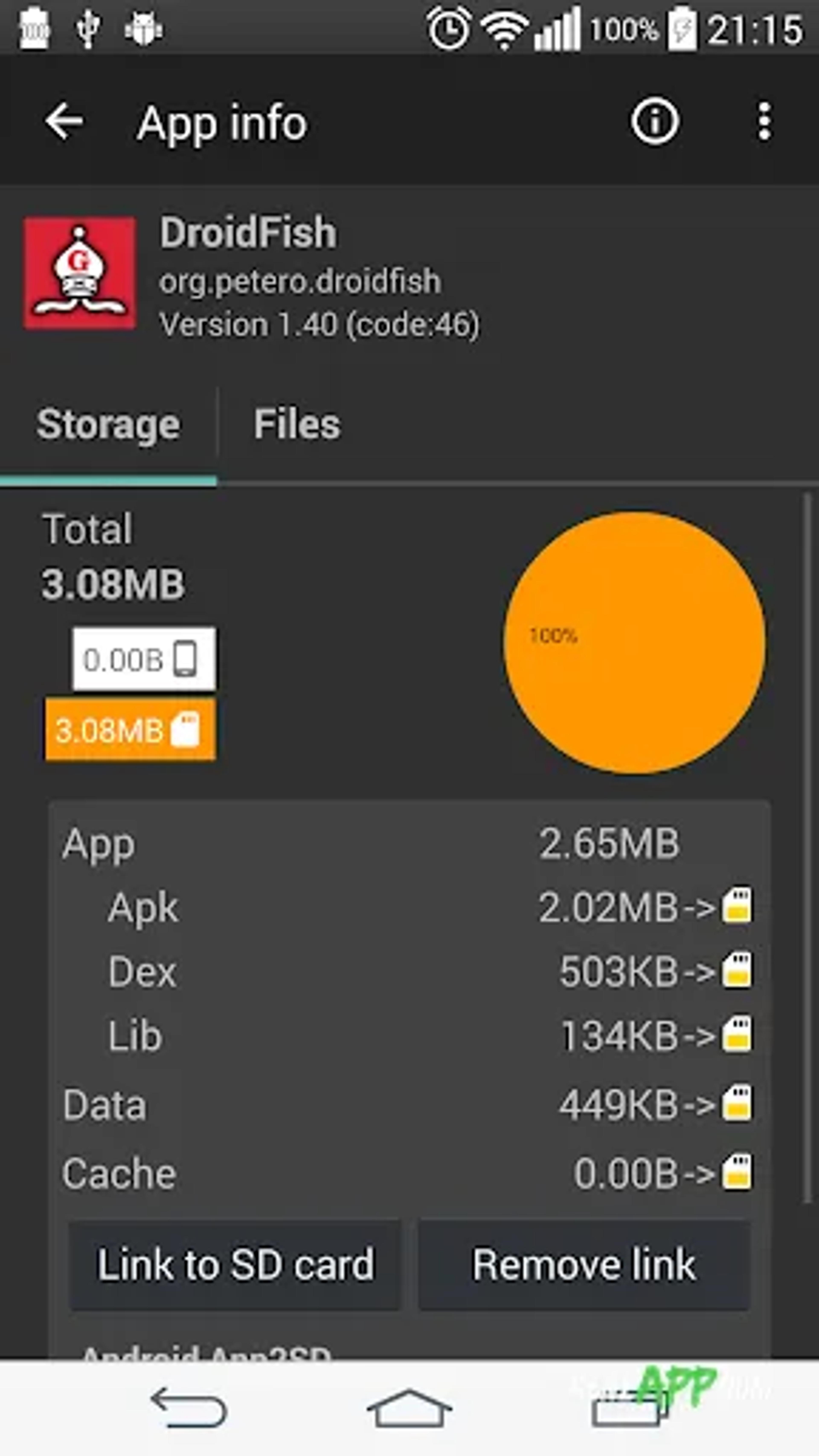 لقطة شاشة 4 من Link2SD