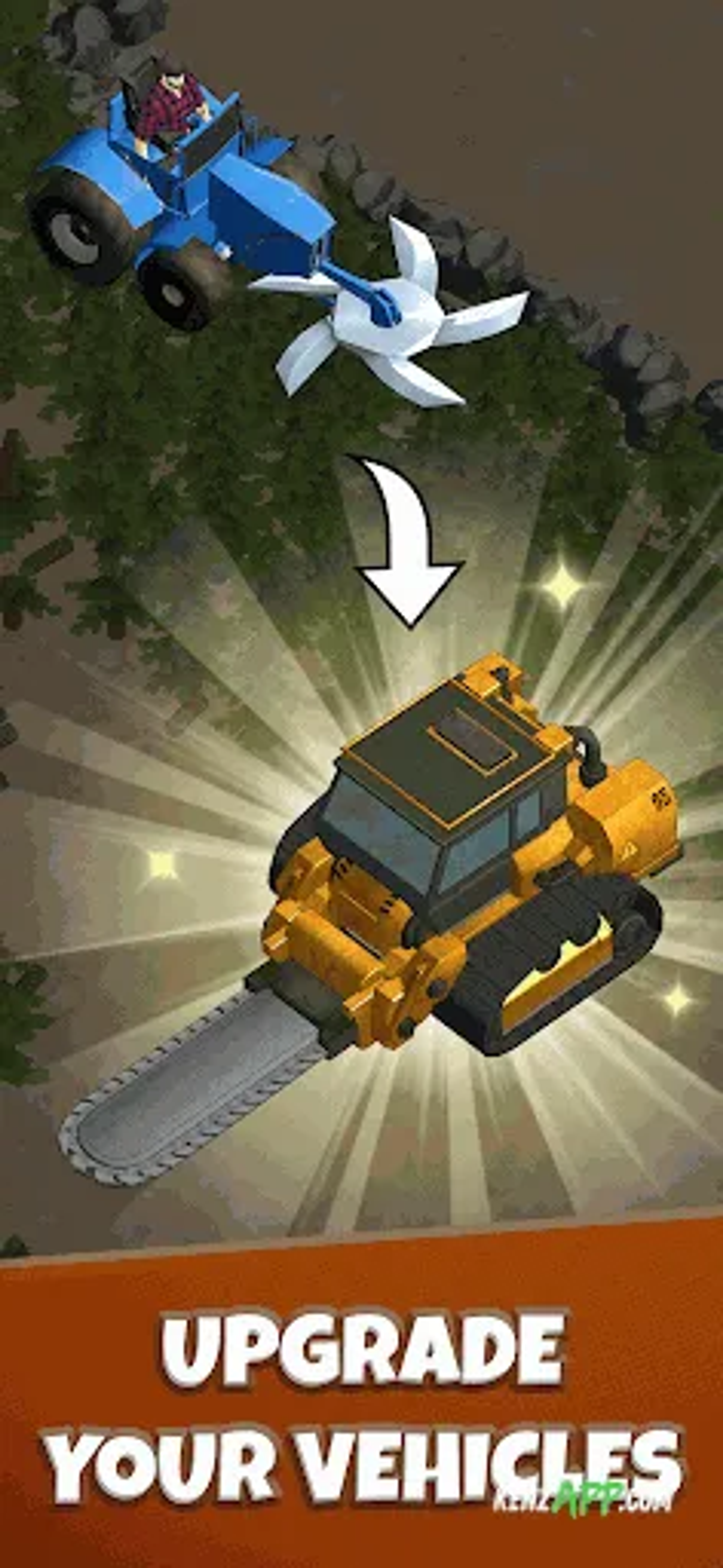 لقطة شاشة 4 من Idle Lumber Chopper Empire Inc