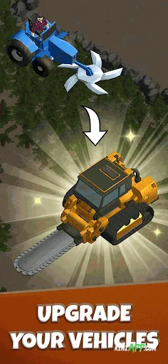 لقطة شاشة 4 من Idle Lumber Chopper Empire Inc