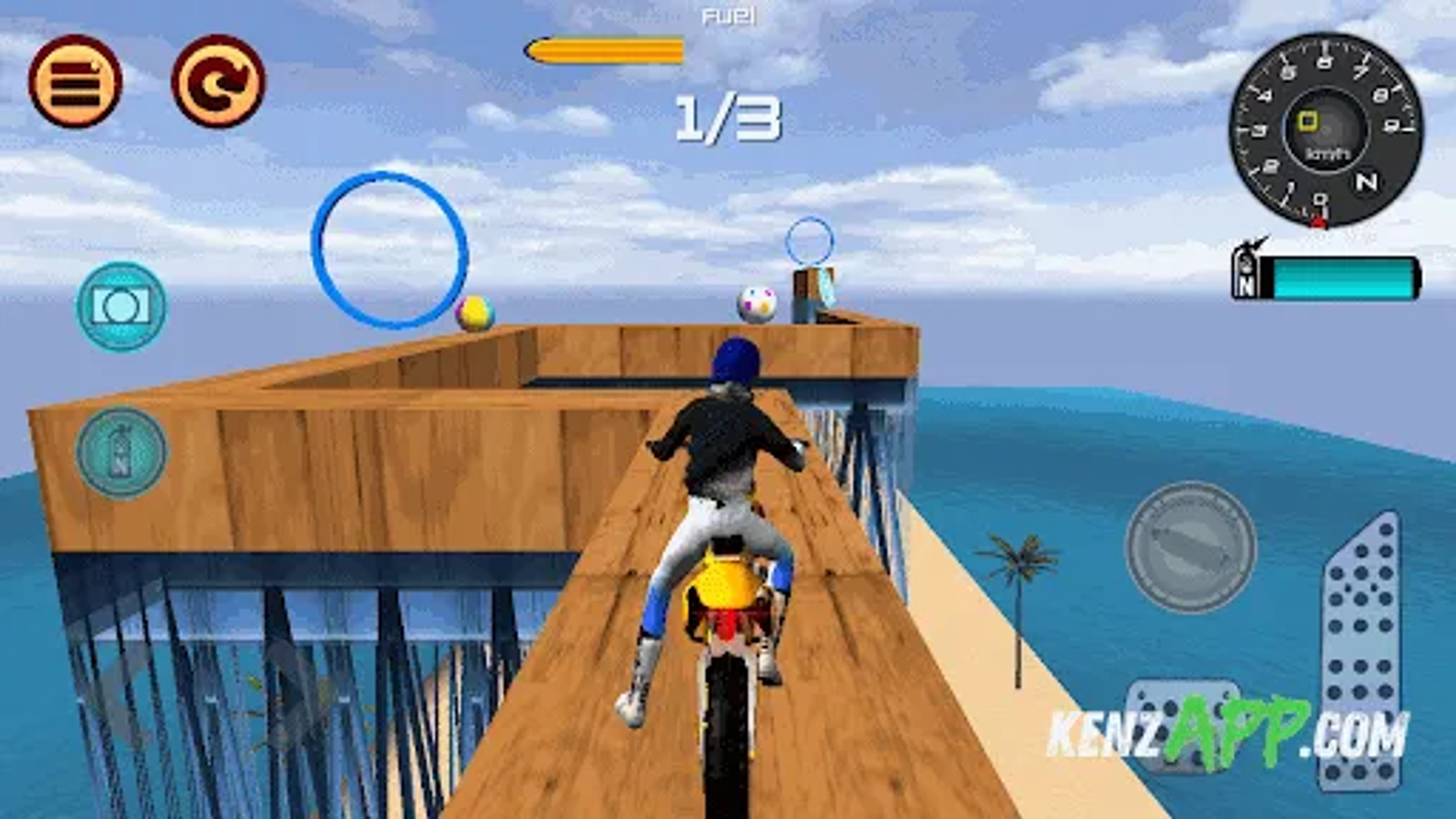 لقطة شاشة 4 من Motocross Beach Jumping 2