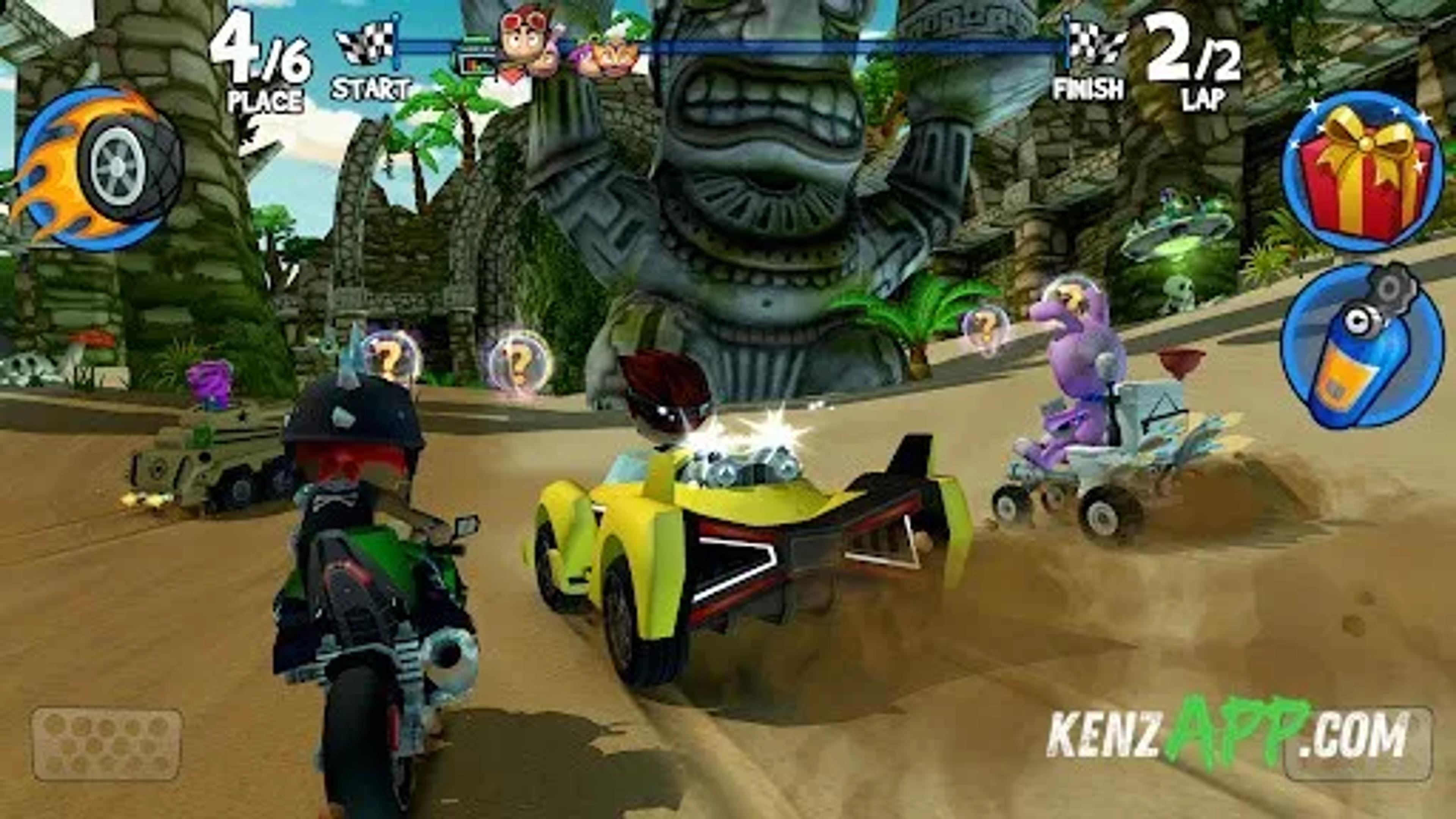 لقطة شاشة 1 من Beach Buggy Racing 2