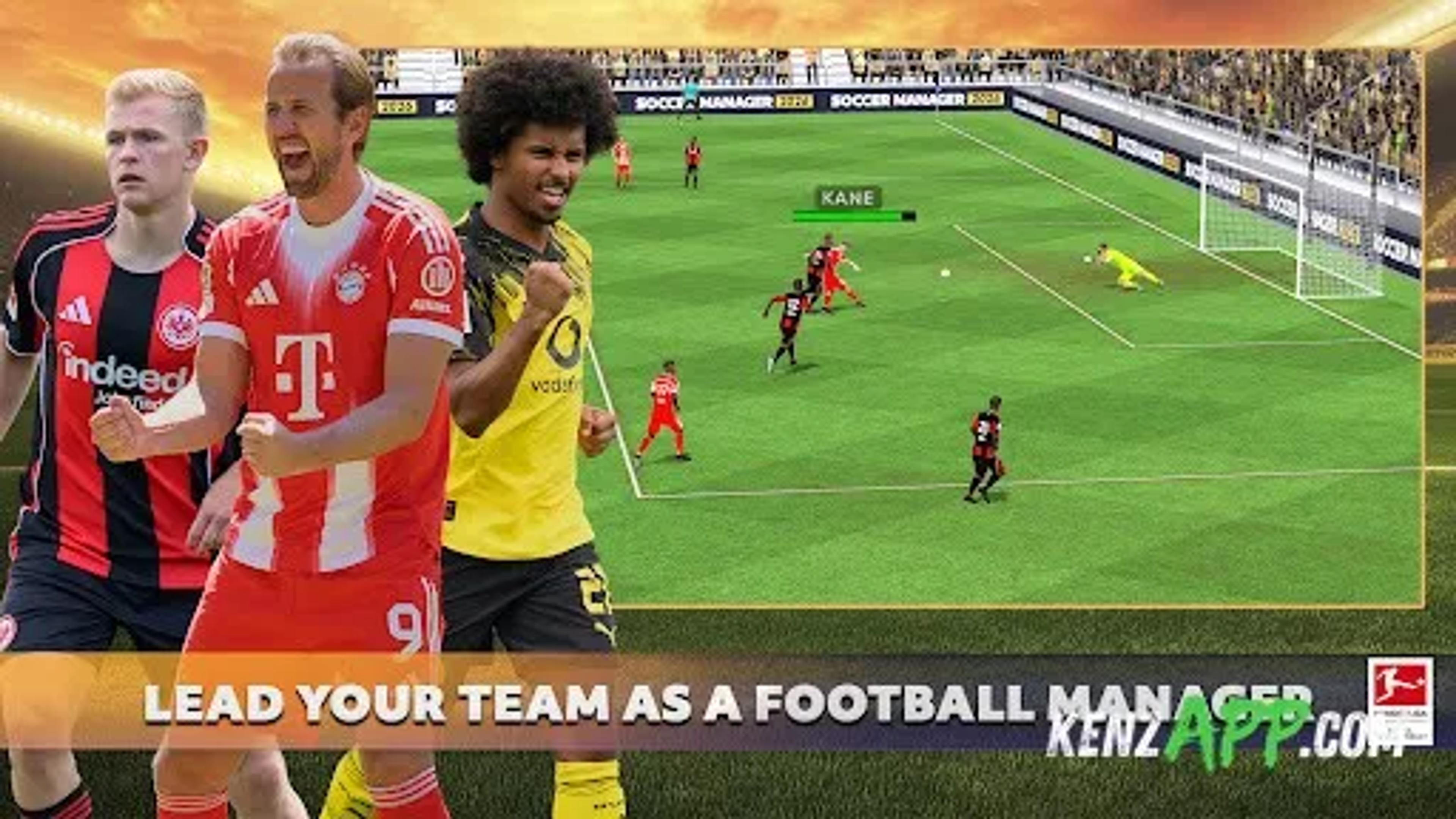 لقطة شاشة 1 من Soccer Manager 2026 - Football