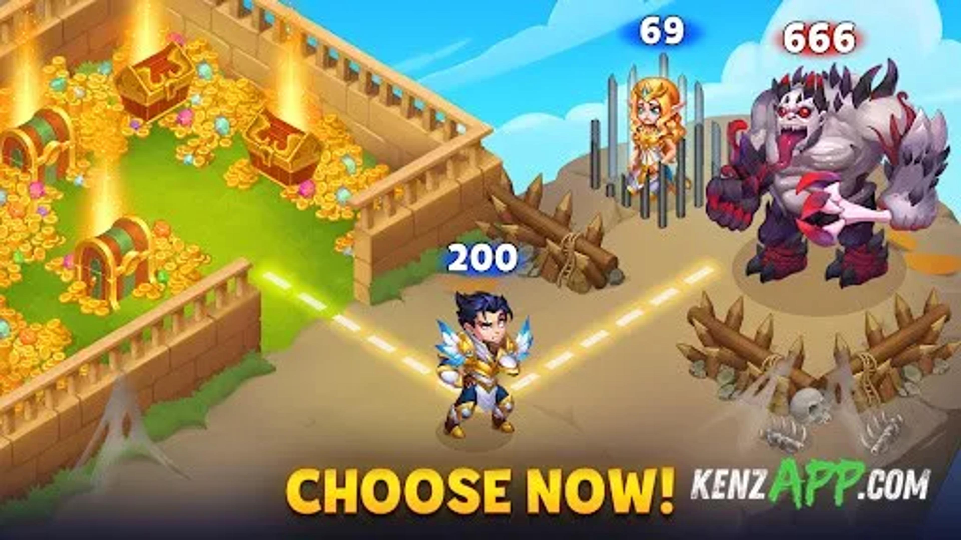 لقطة شاشة 3 من Hero Wars: Alliance RPG Legend