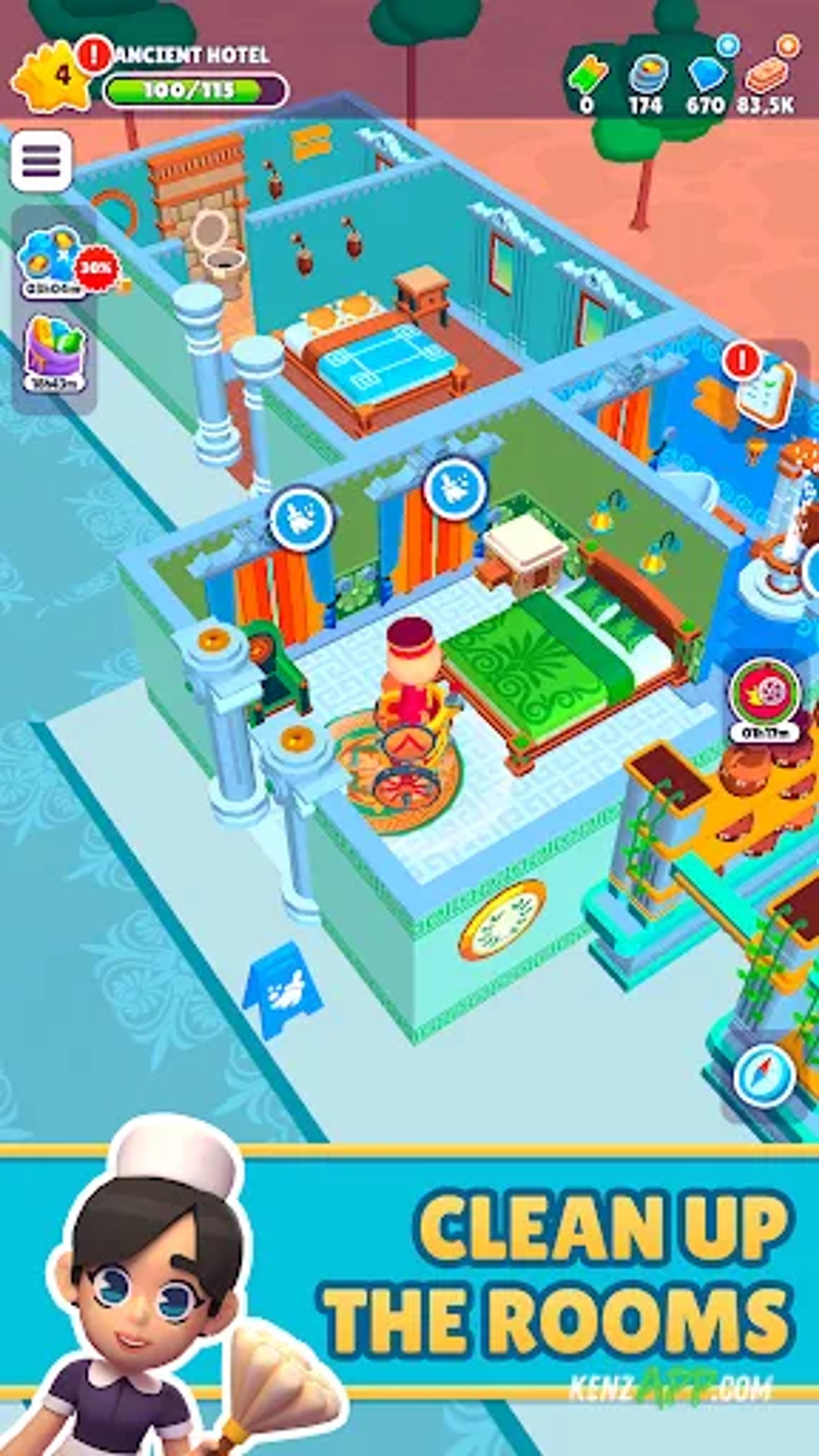 لقطة شاشة 4 من My Perfect Hotel