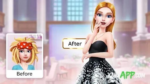 لقطة شاشة 3 من Super Stylist Fashion Makeover
