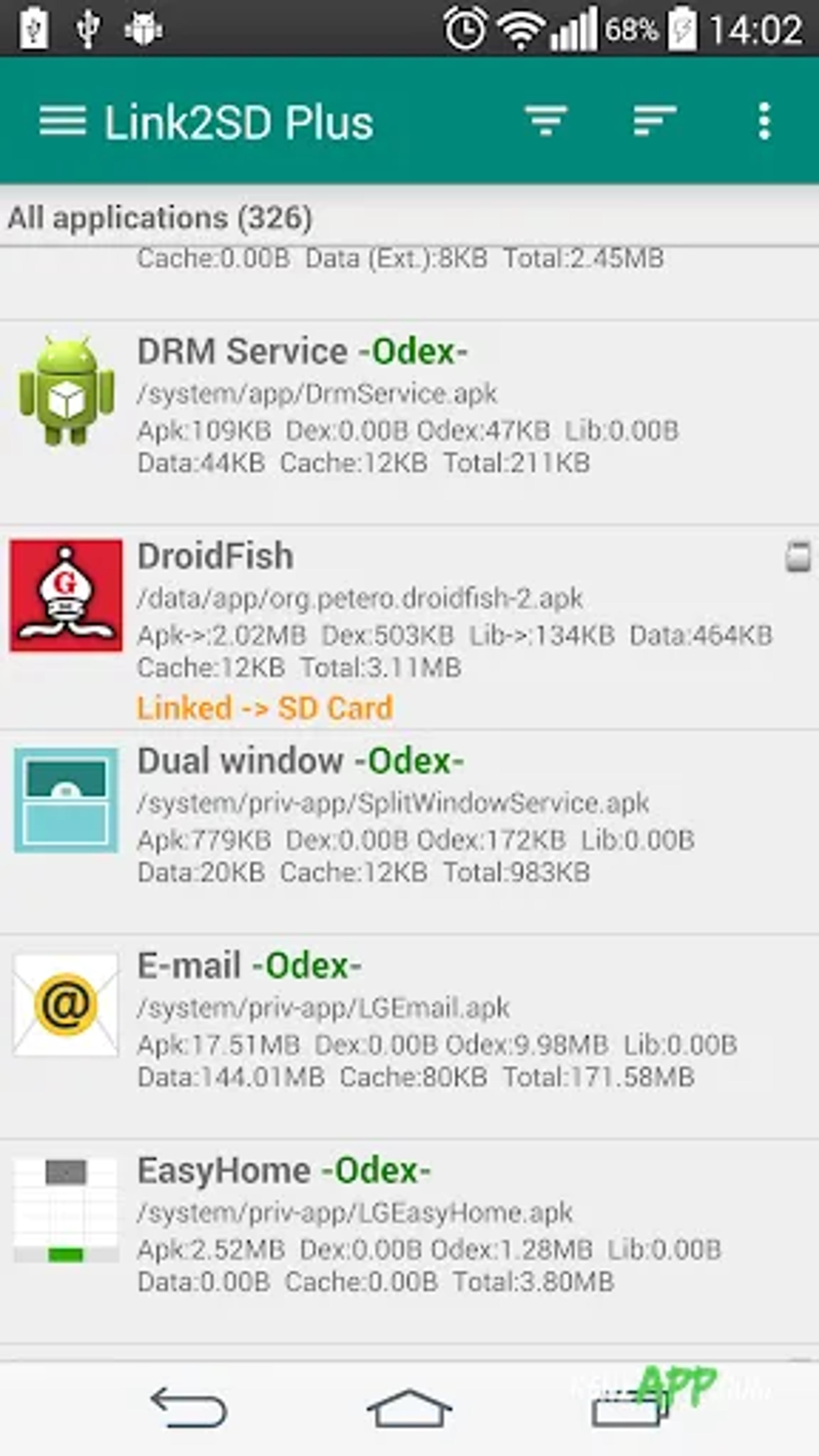 لقطة شاشة 1 من Link2SD