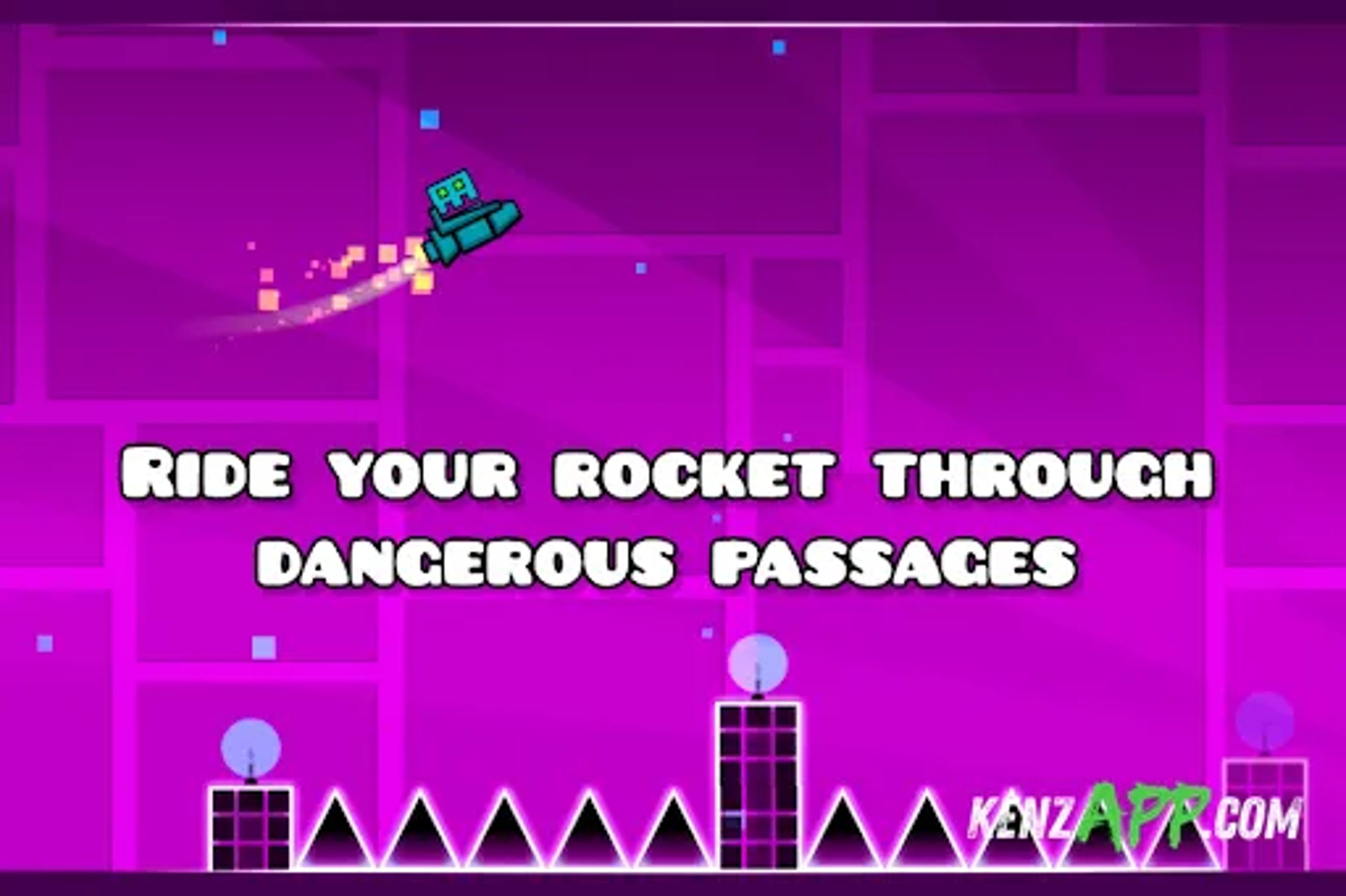 لقطة شاشة 2 من Geometry Dash Lite