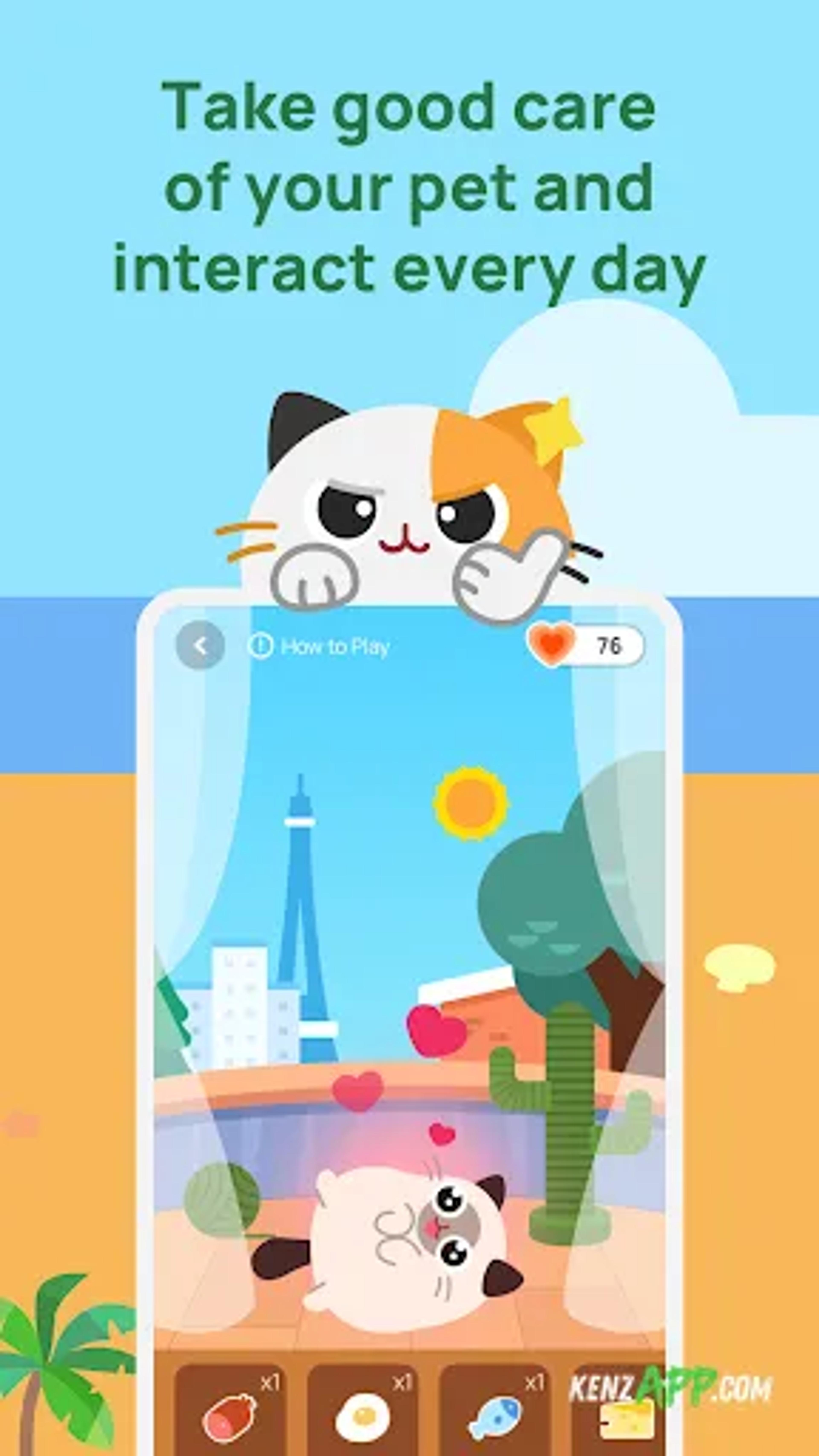 لقطة شاشة 4 من Catzy: Self-Care Journey