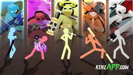 لقطة شاشة 4 من Epic Stickman: Idle RPG War
