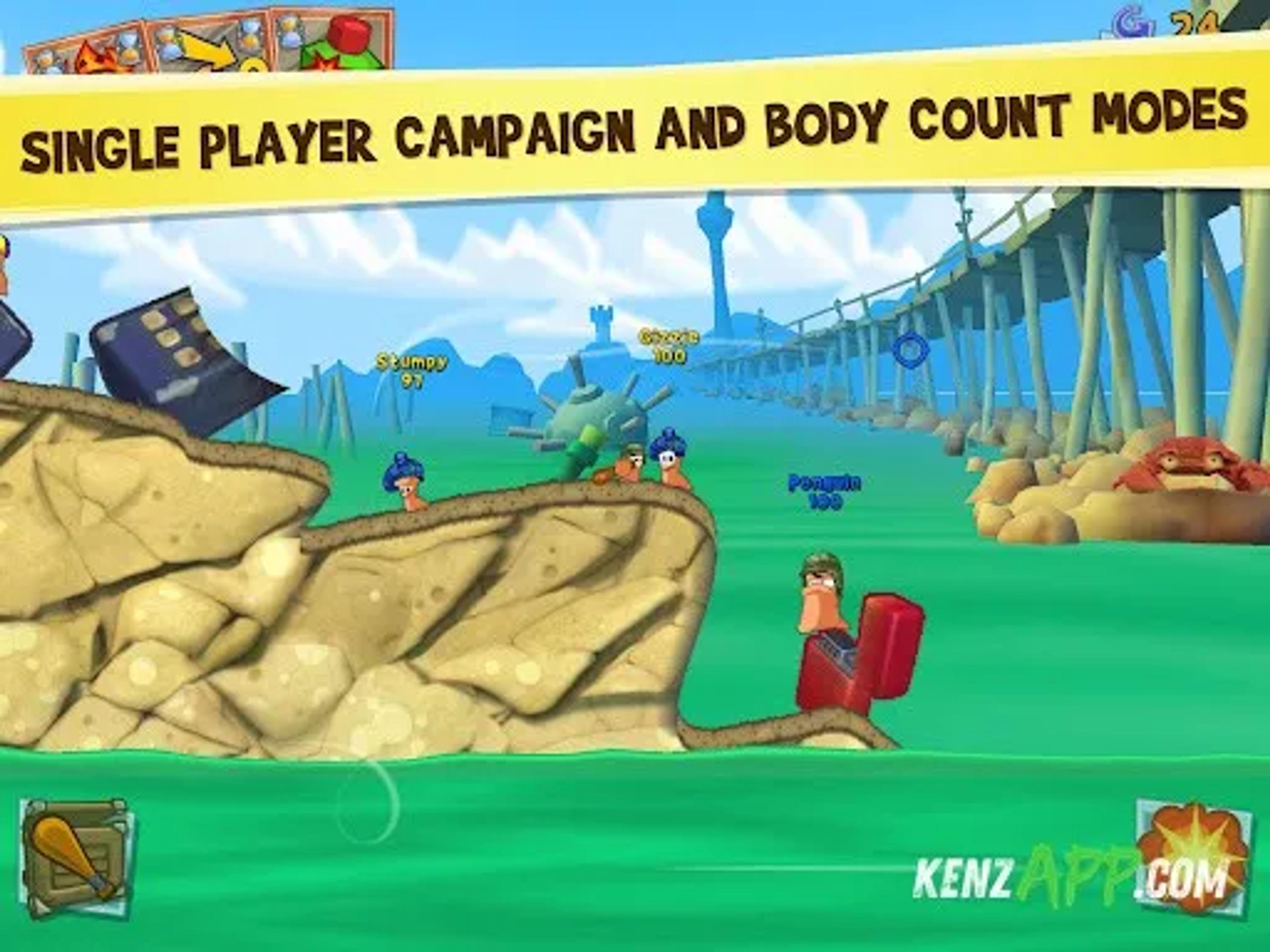 لقطة شاشة 3 من Worms 3