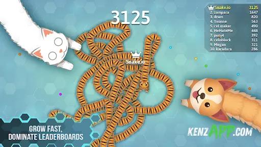 لقطة شاشة 4 من Snake.io - Fun Snake .io Games