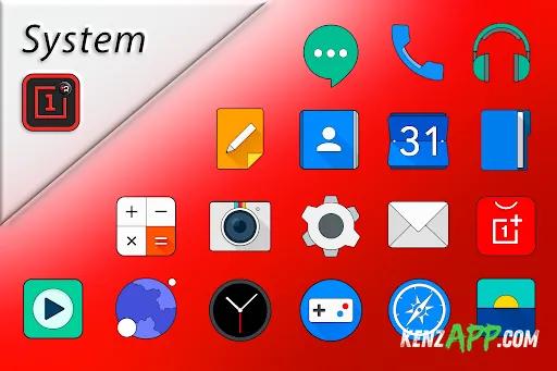 لقطة شاشة 1 من Oxigen HD - Icon Pack