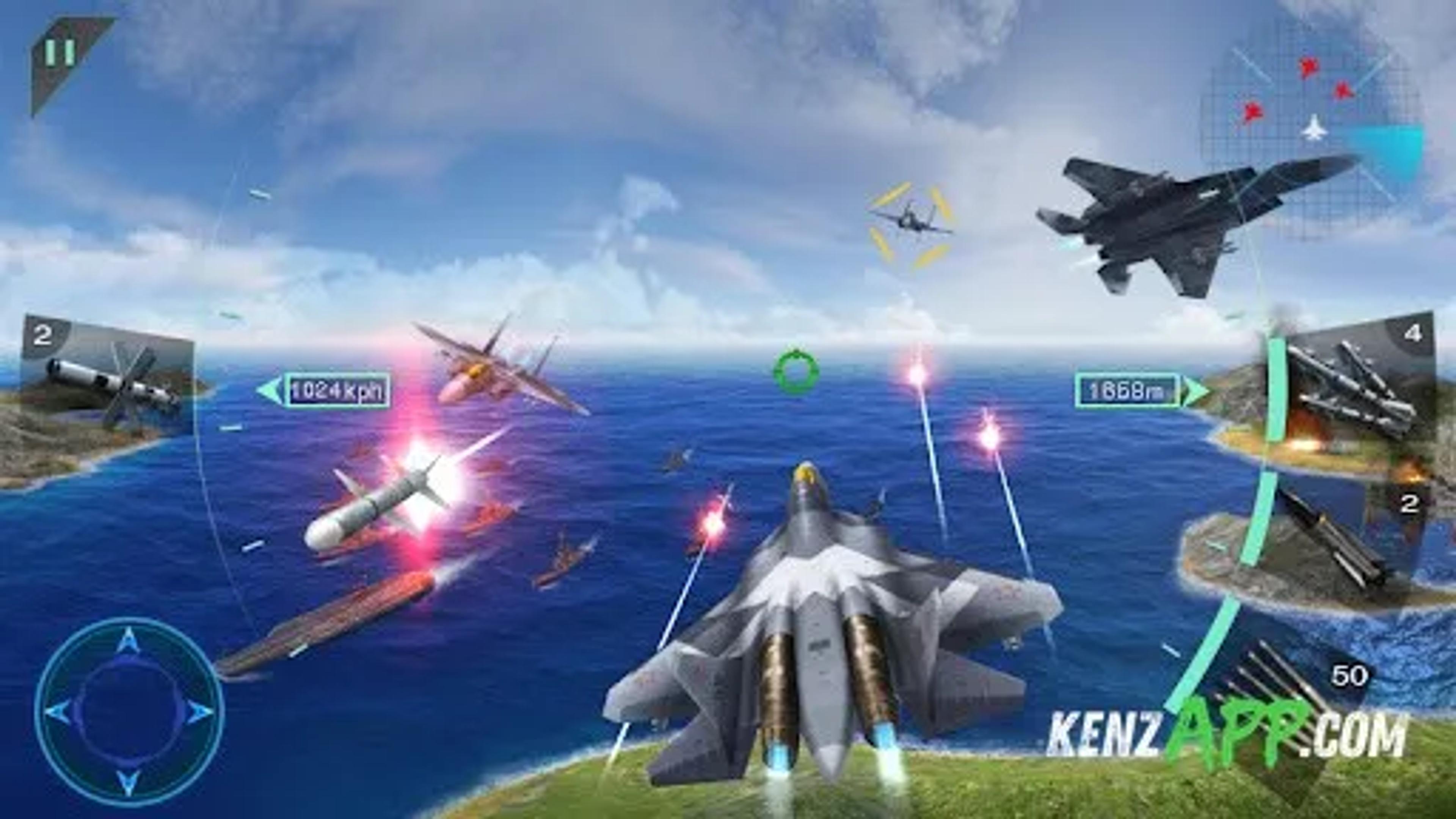 لقطة شاشة 1 من Sky Fighters 3D