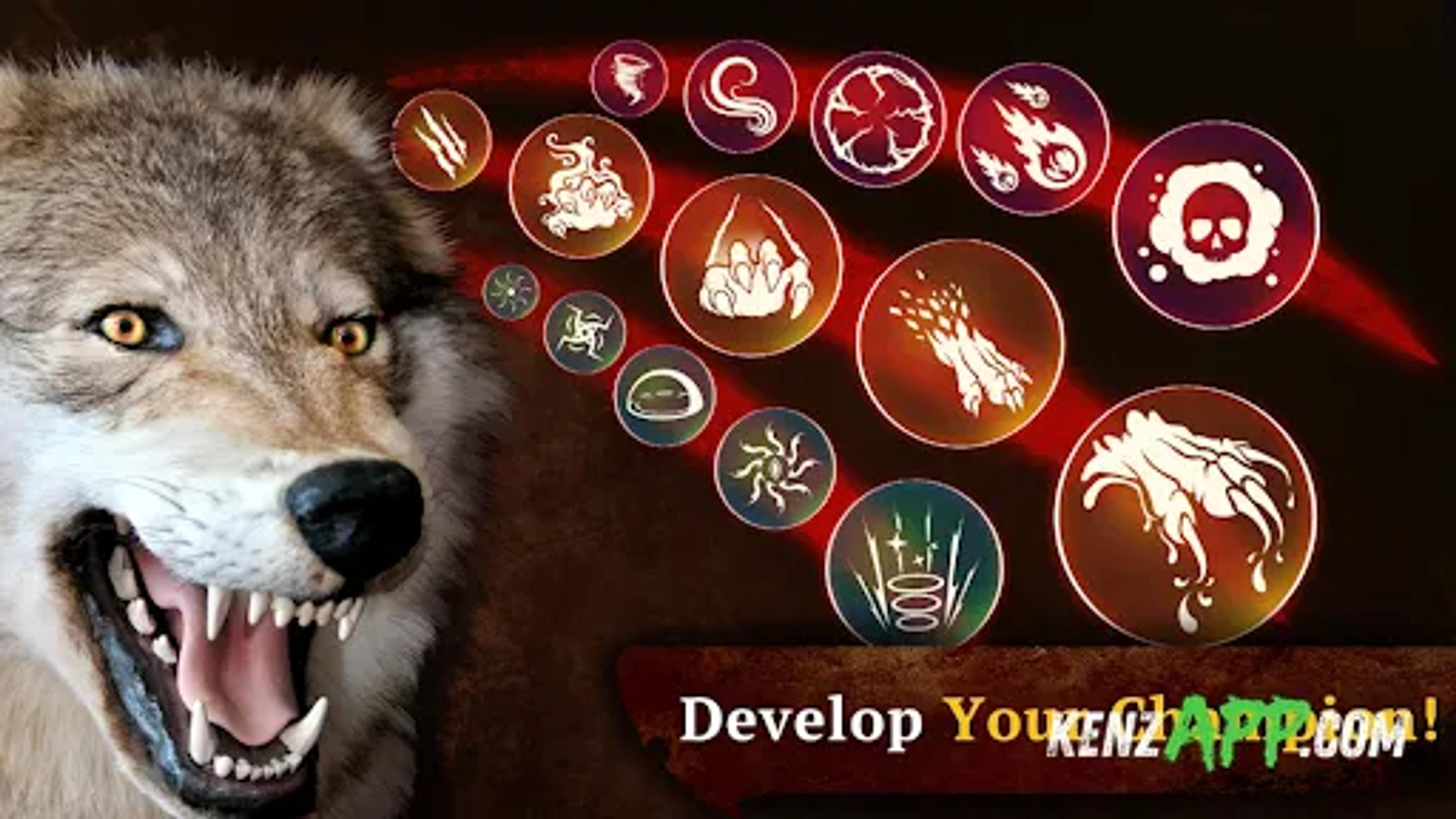 لقطة شاشة 3 من The Wolf: Animal Game MMORPG