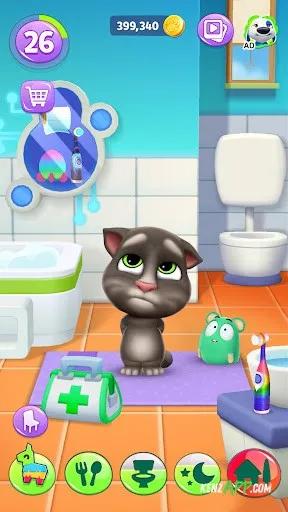 لقطة شاشة 1 من My Talking Tom 2: Pet Game