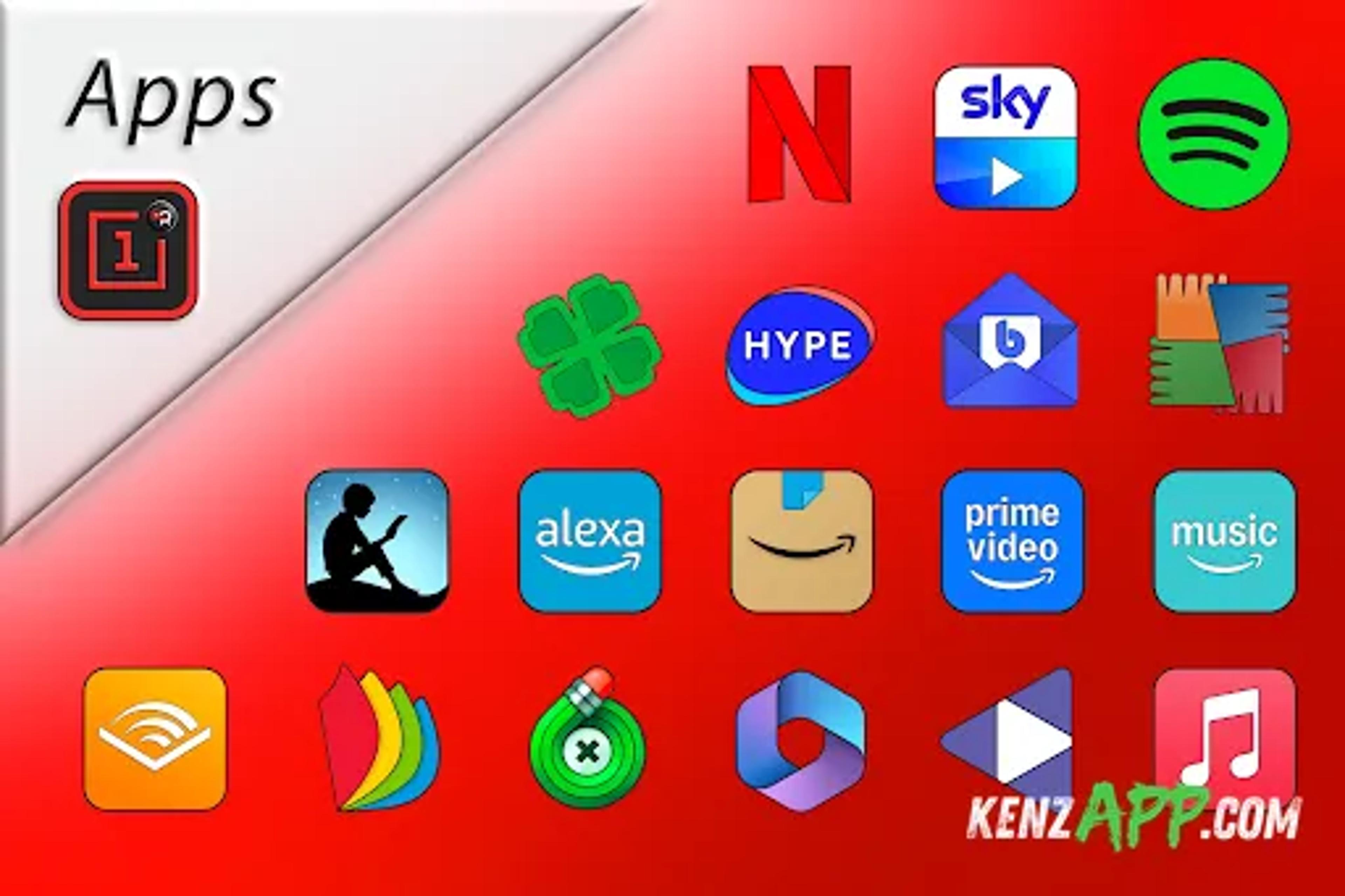لقطة شاشة 4 من Oxigen HD - Icon Pack