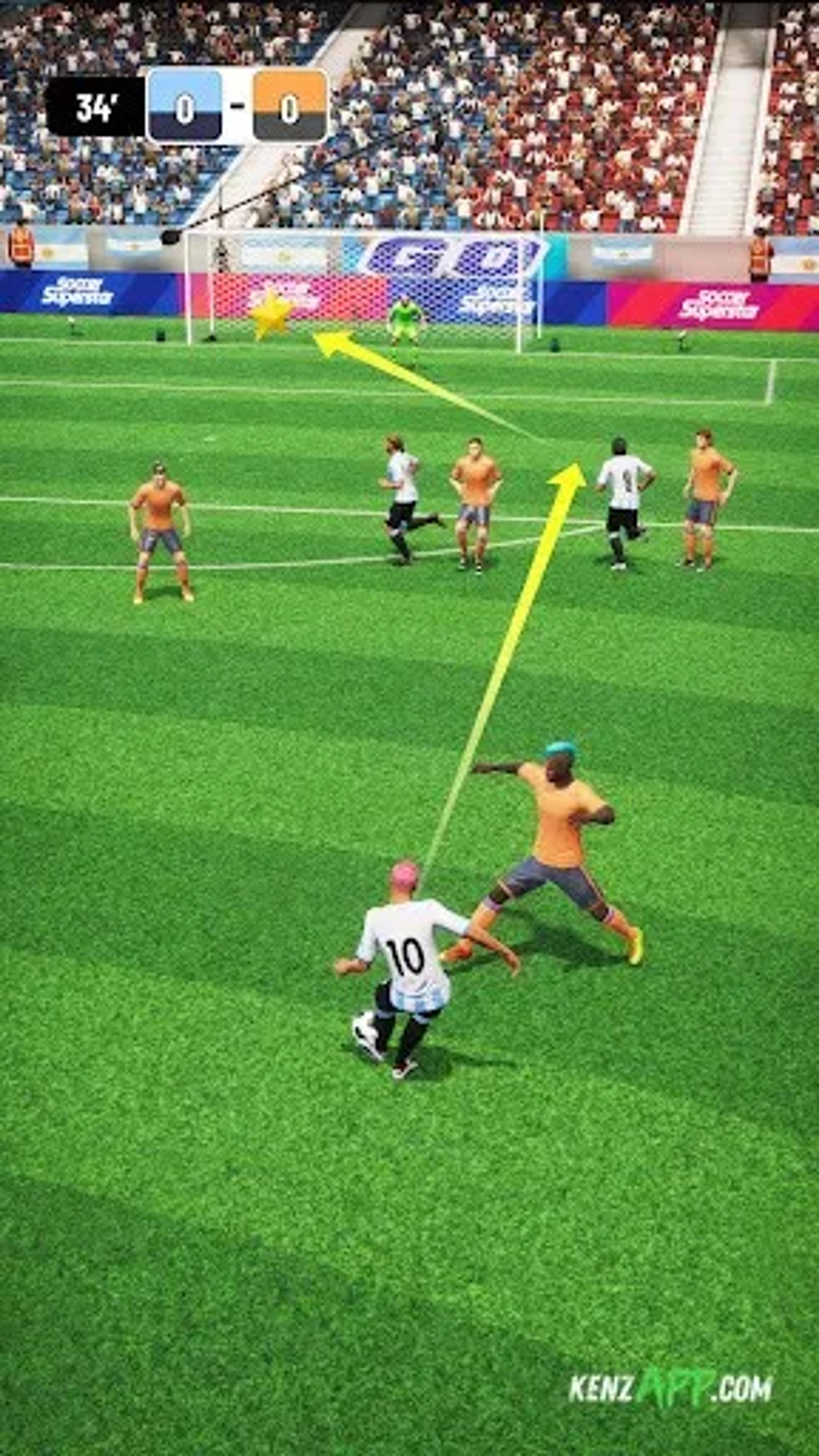 لقطة شاشة 3 من Soccer Superstar
