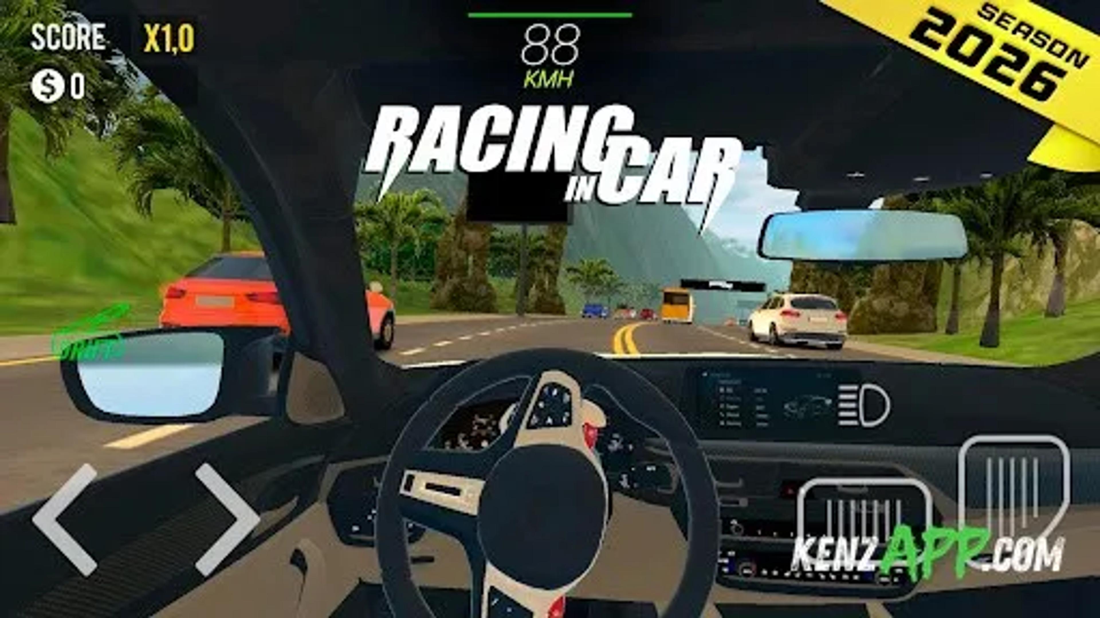 لقطة شاشة 1 من Racing in Car 2021