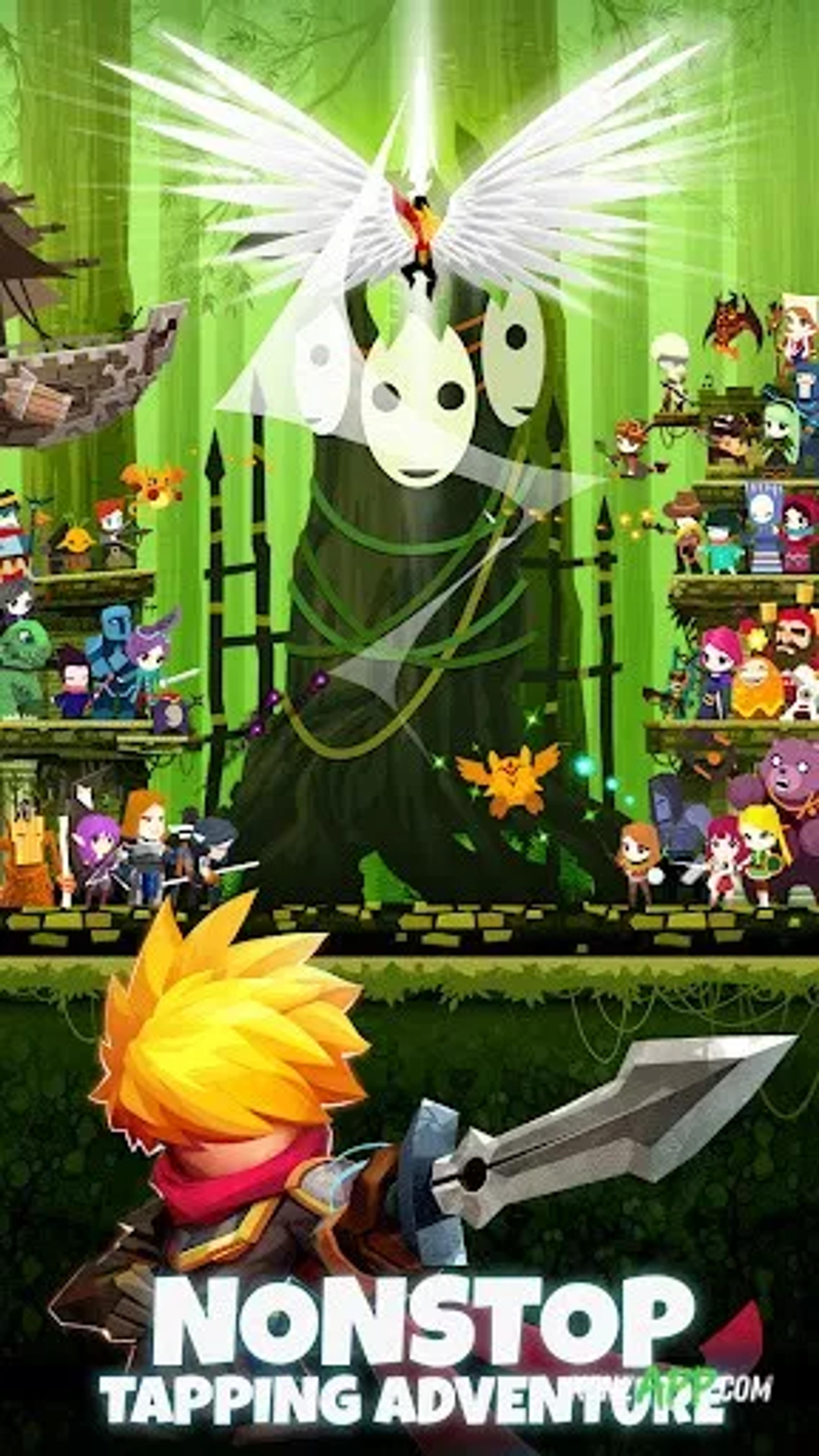 لقطة شاشة 2 من Tap Titans 2: Clicker Idle RPG