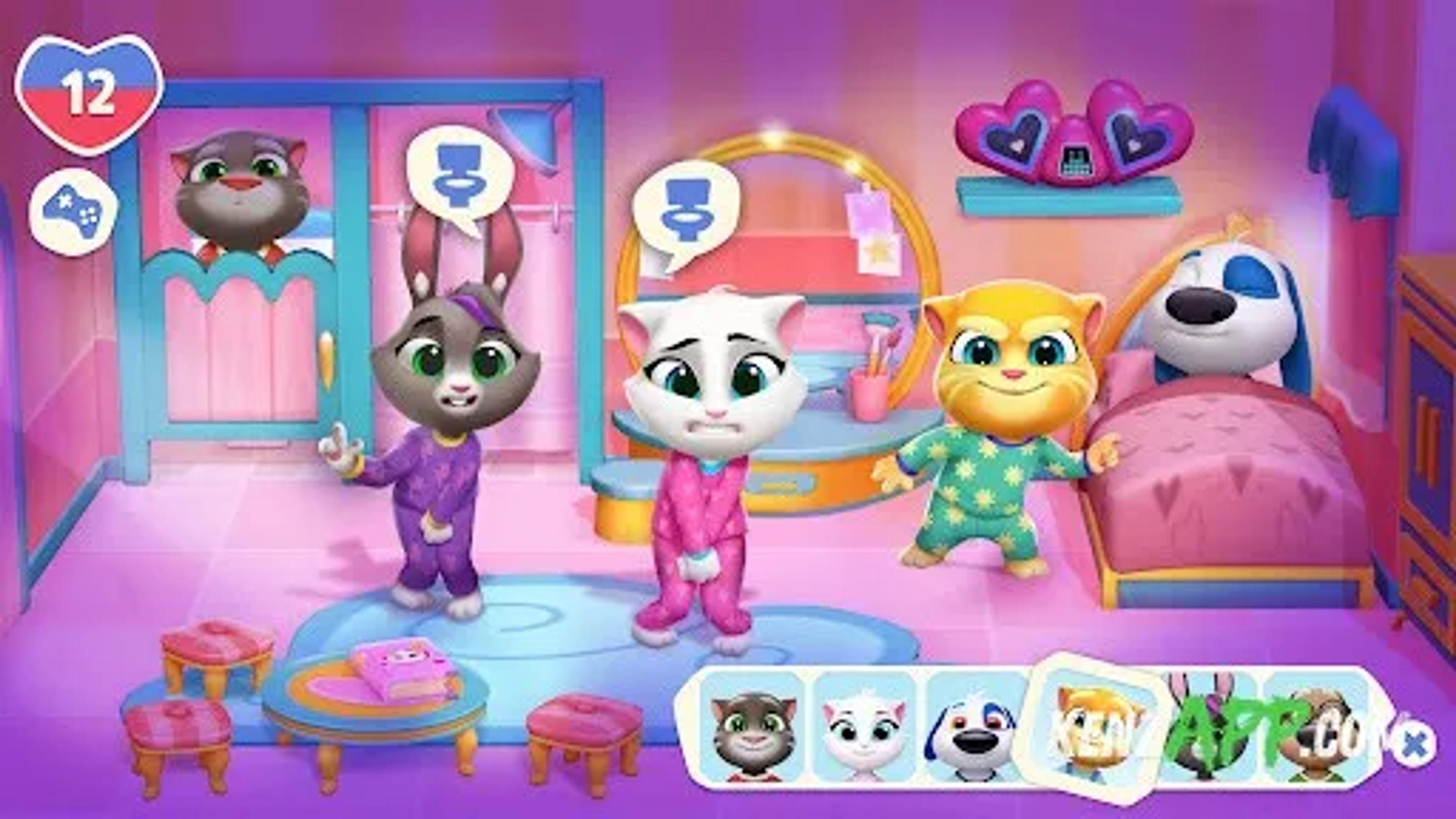 لقطة شاشة 2 من My Talking Tom Friends 2
