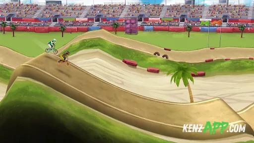 لقطة شاشة 3 من Mad Skills BMX 2: Bike Game