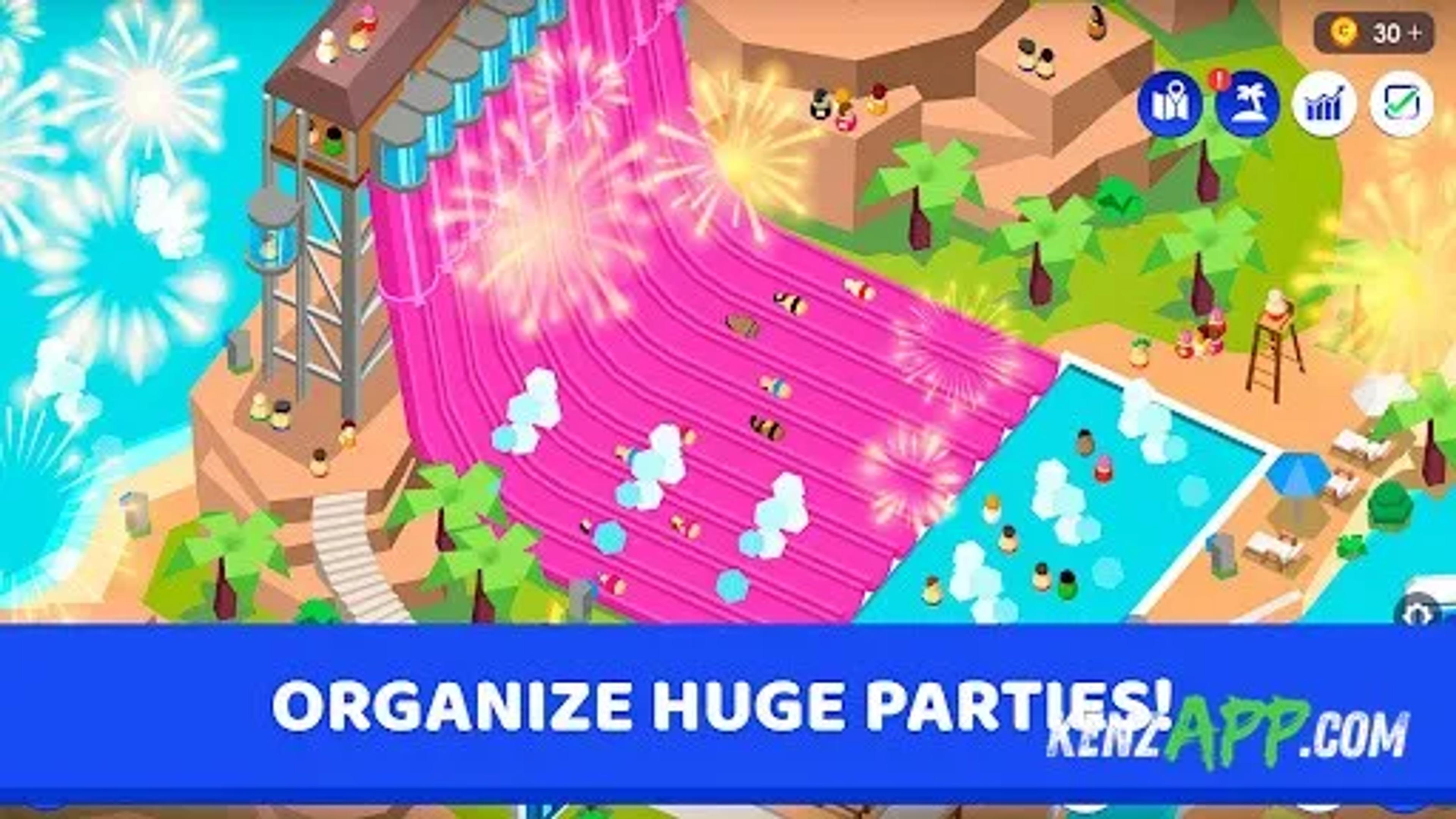 لقطة شاشة 2 من Idle Theme Park Tycoon