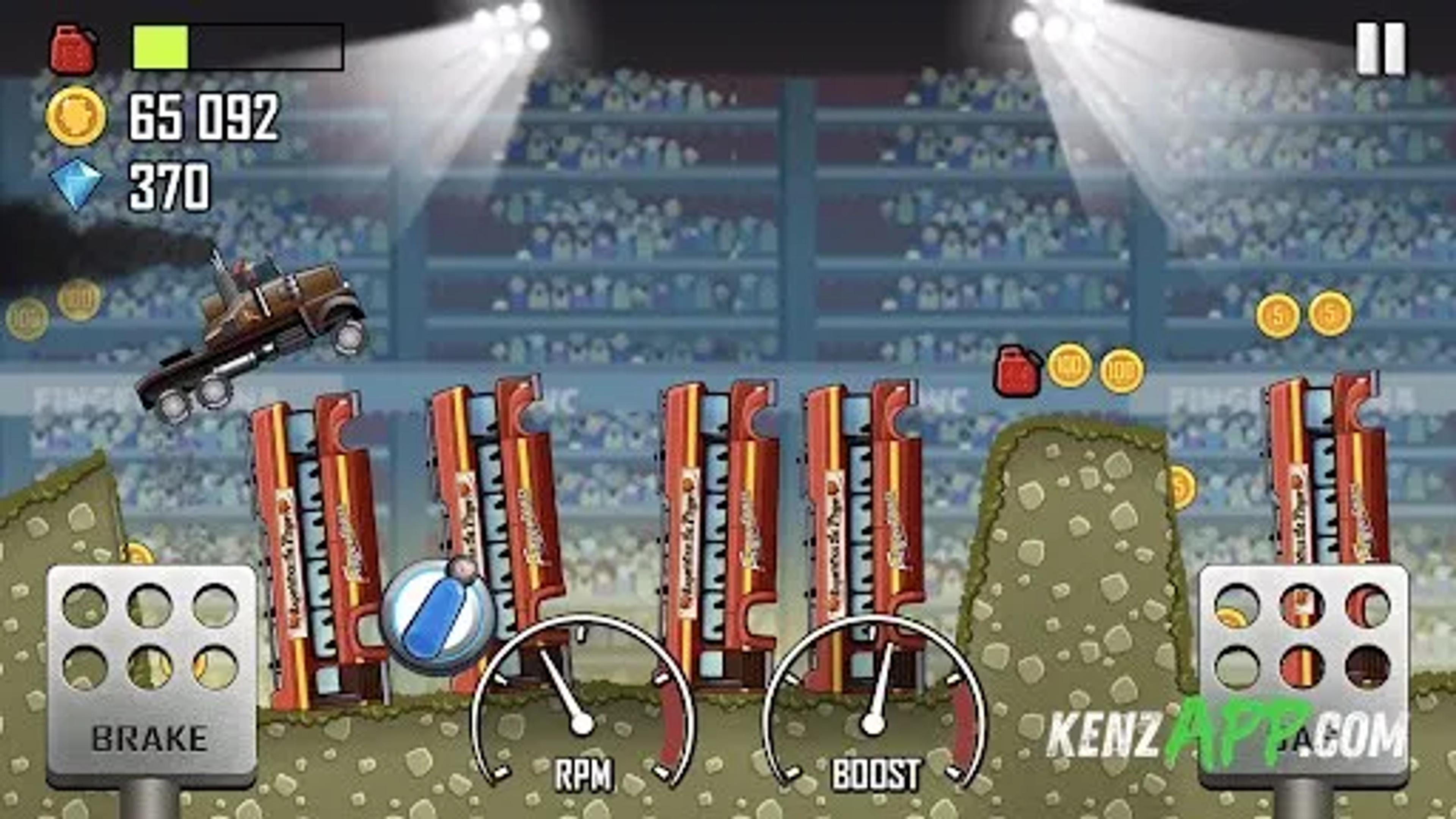 لقطة شاشة 4 من Hill Climb Racing
