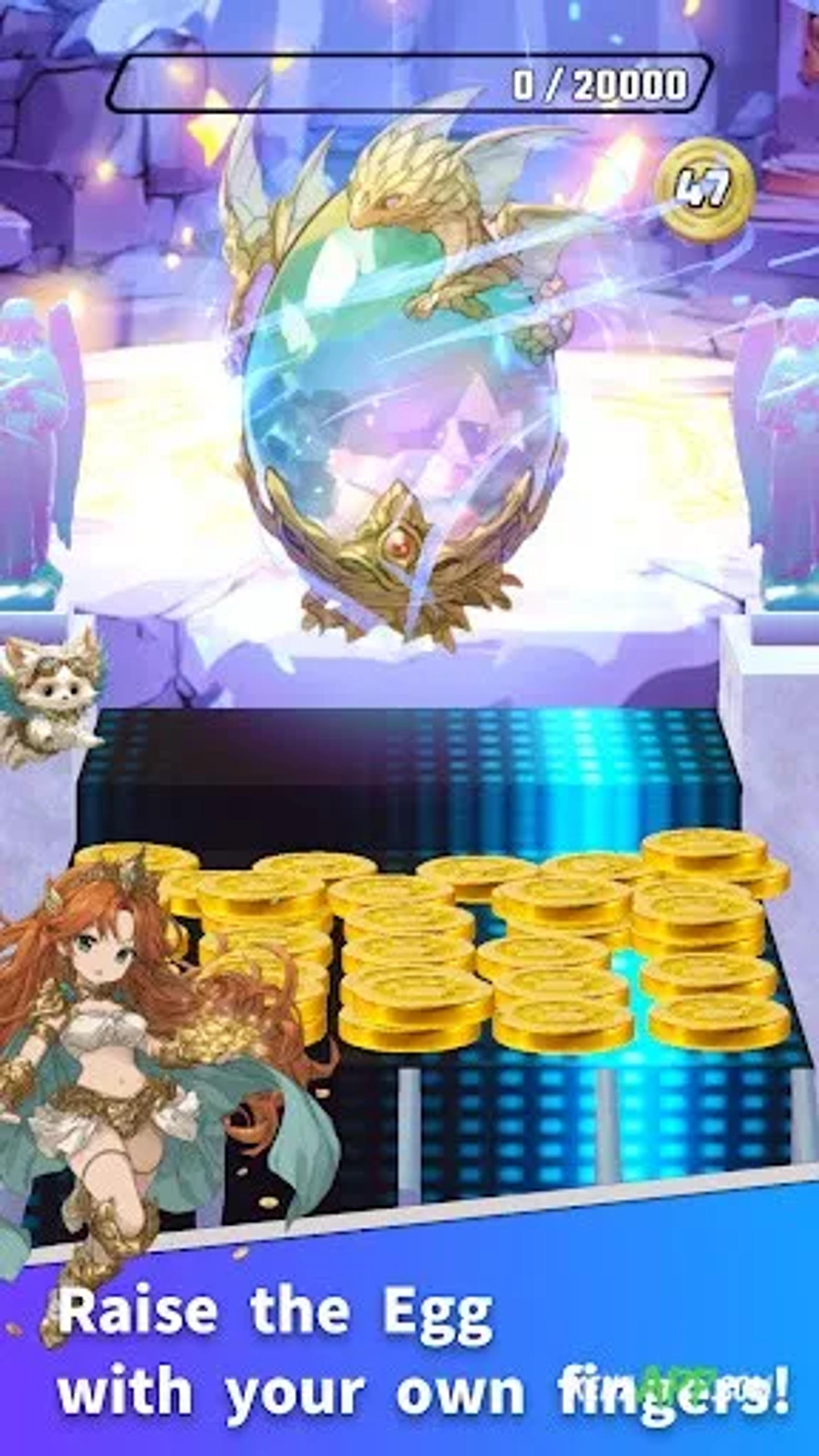 لقطة شاشة 3 من Coin Summoner: Coin Pusher RPG