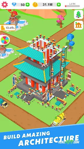 لقطة شاشة 4 من Idle Construction 3D
