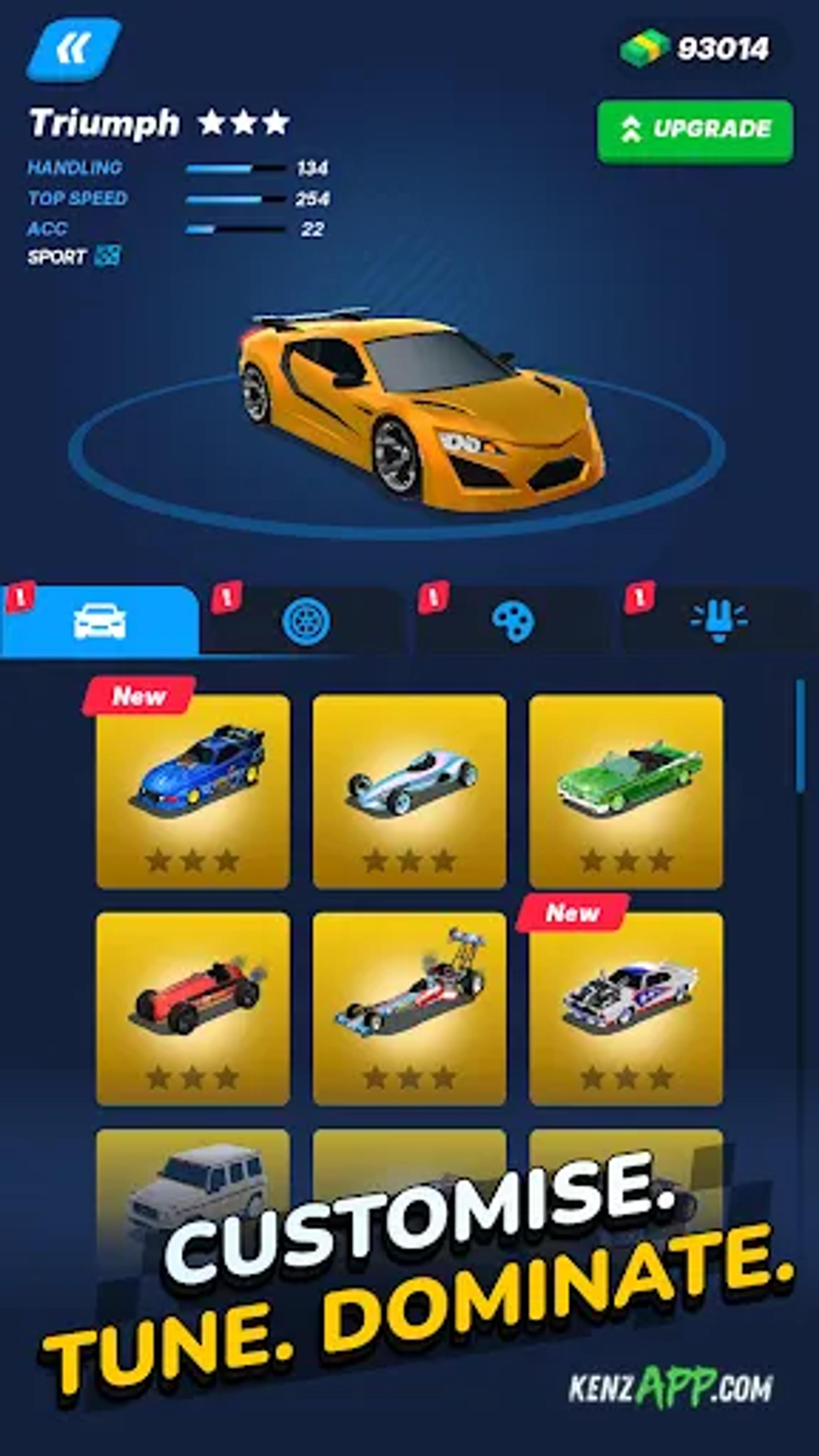 لقطة شاشة 2 من Race Master 3D: Car Racing